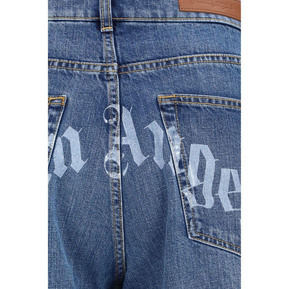 Cotton Jeans Men's Denim - Palm Angels - Modalova