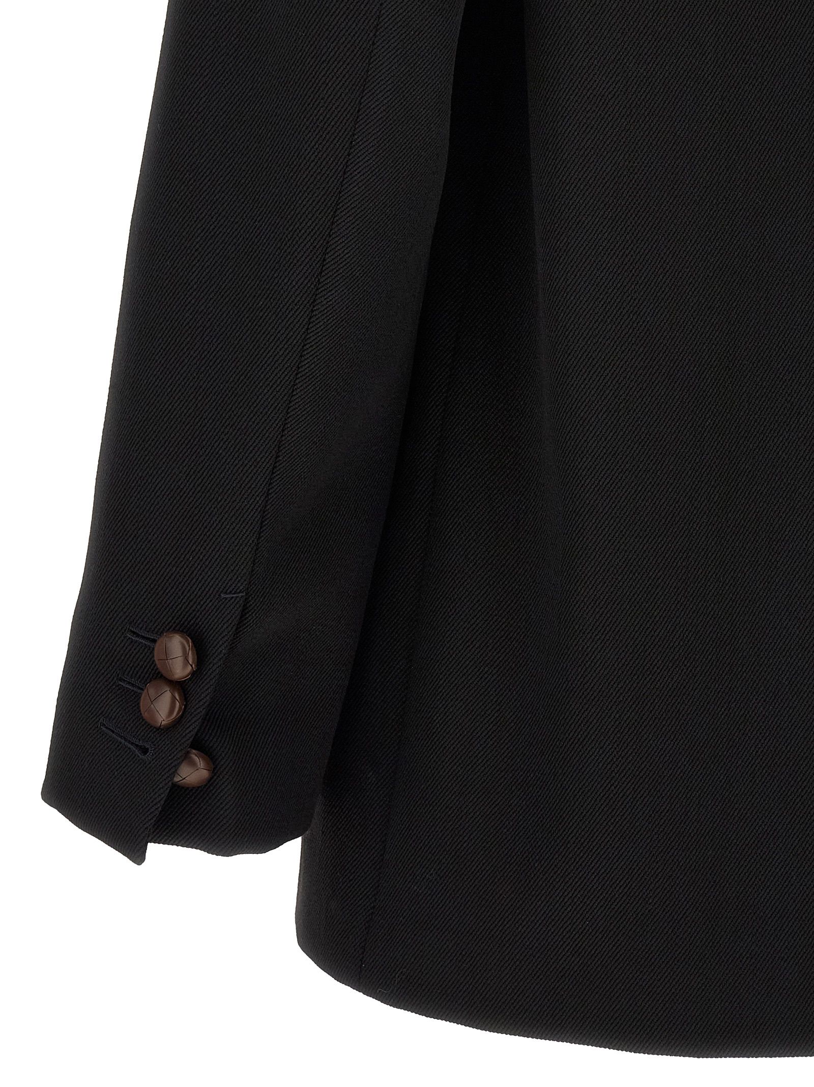 ZEGNA Black Wool Men's Blazer - ZEGNA - Modalova
