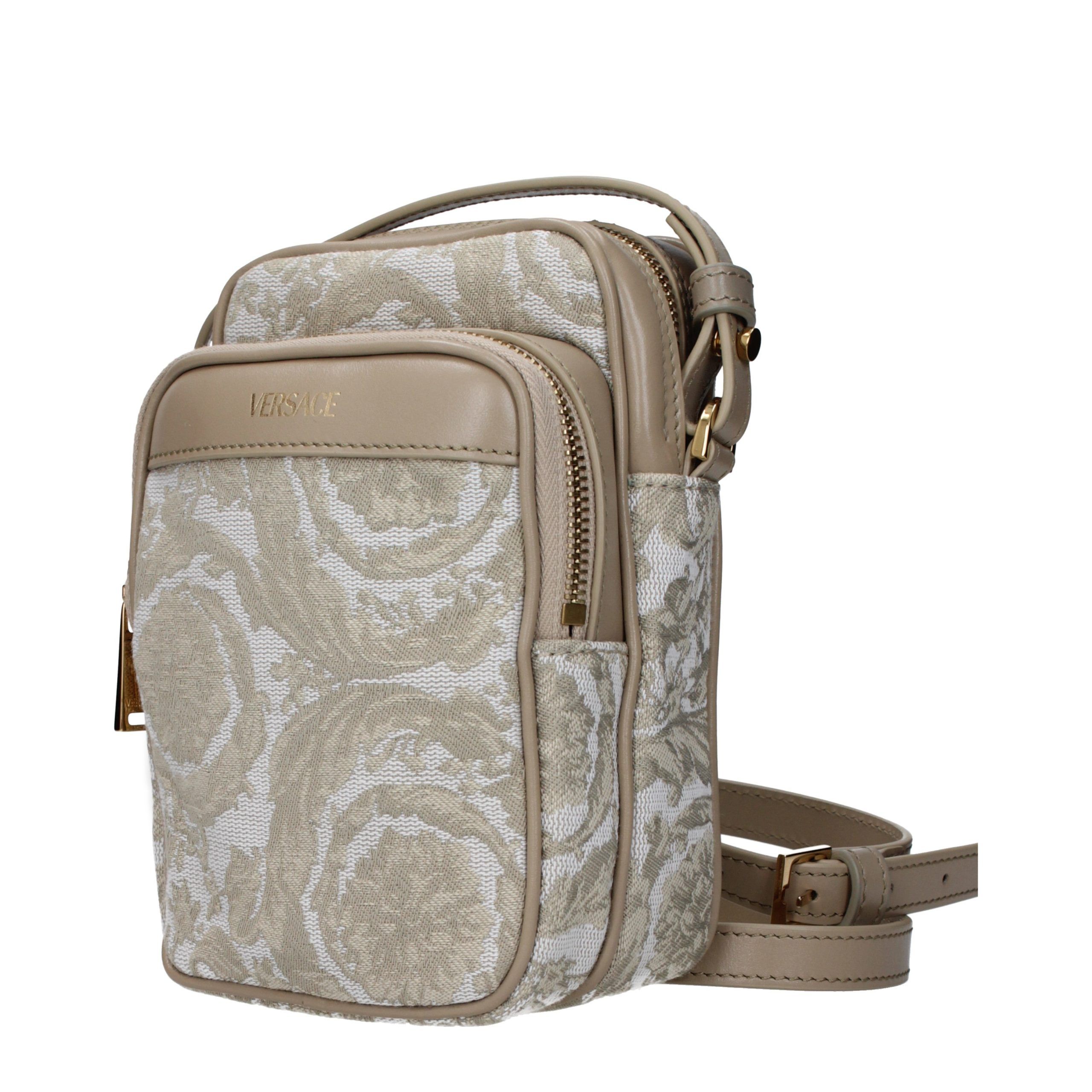 Fabric Crossbody Men's Bag - Versace - Modalova