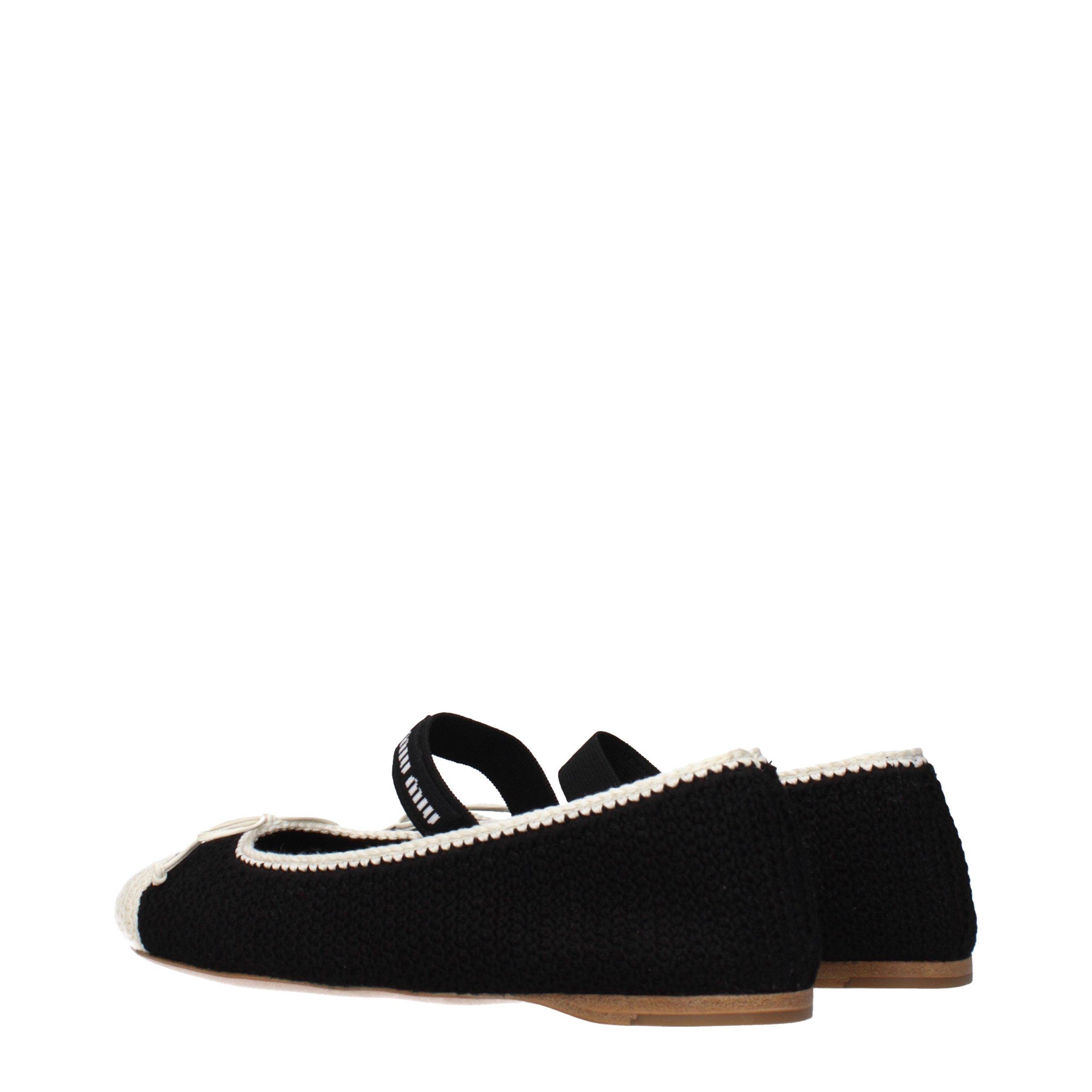Fabric Ballet Women's Flats - Miu Miu - Modalova