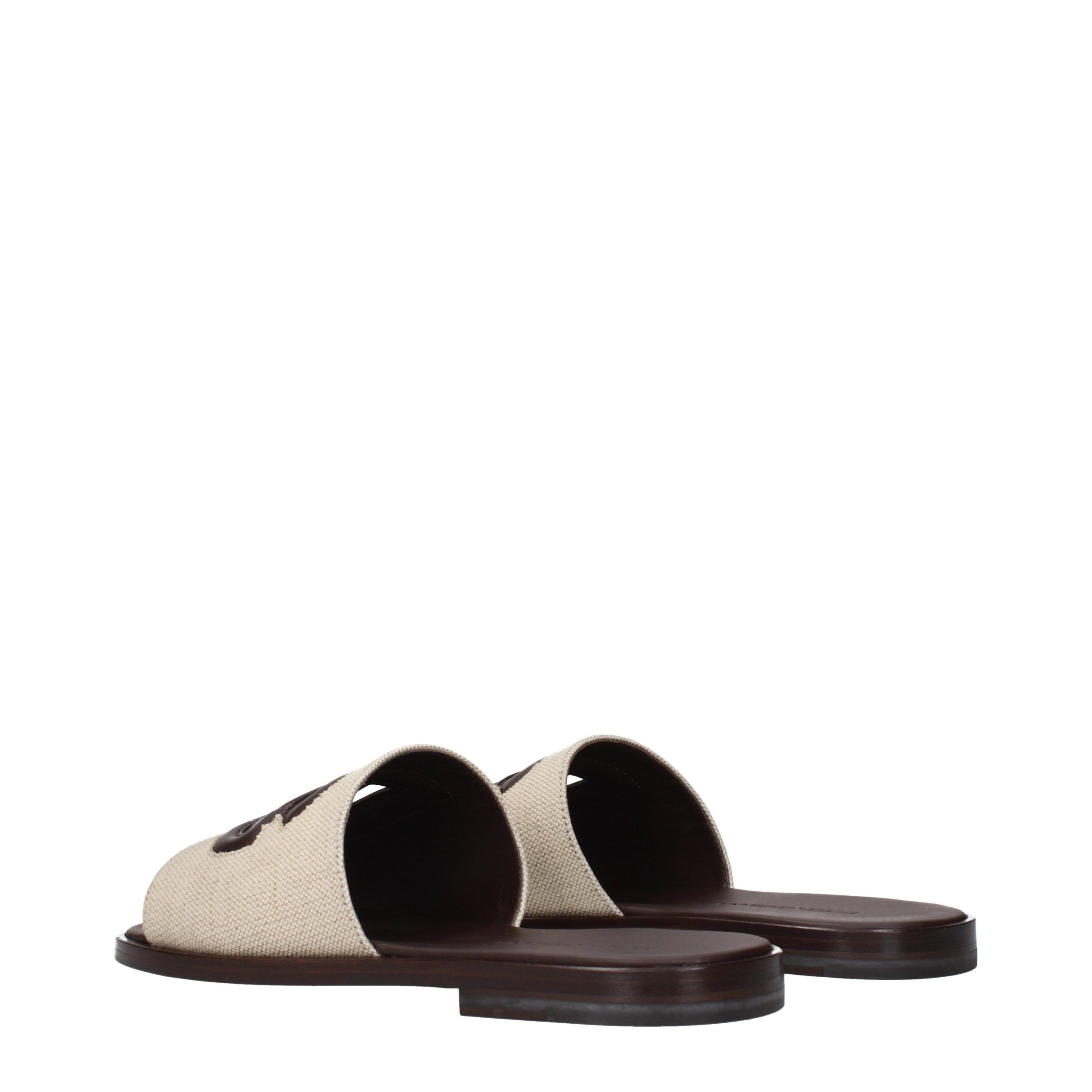 Fabric Men's Slippers - Dolce & Gabbana - Modalova