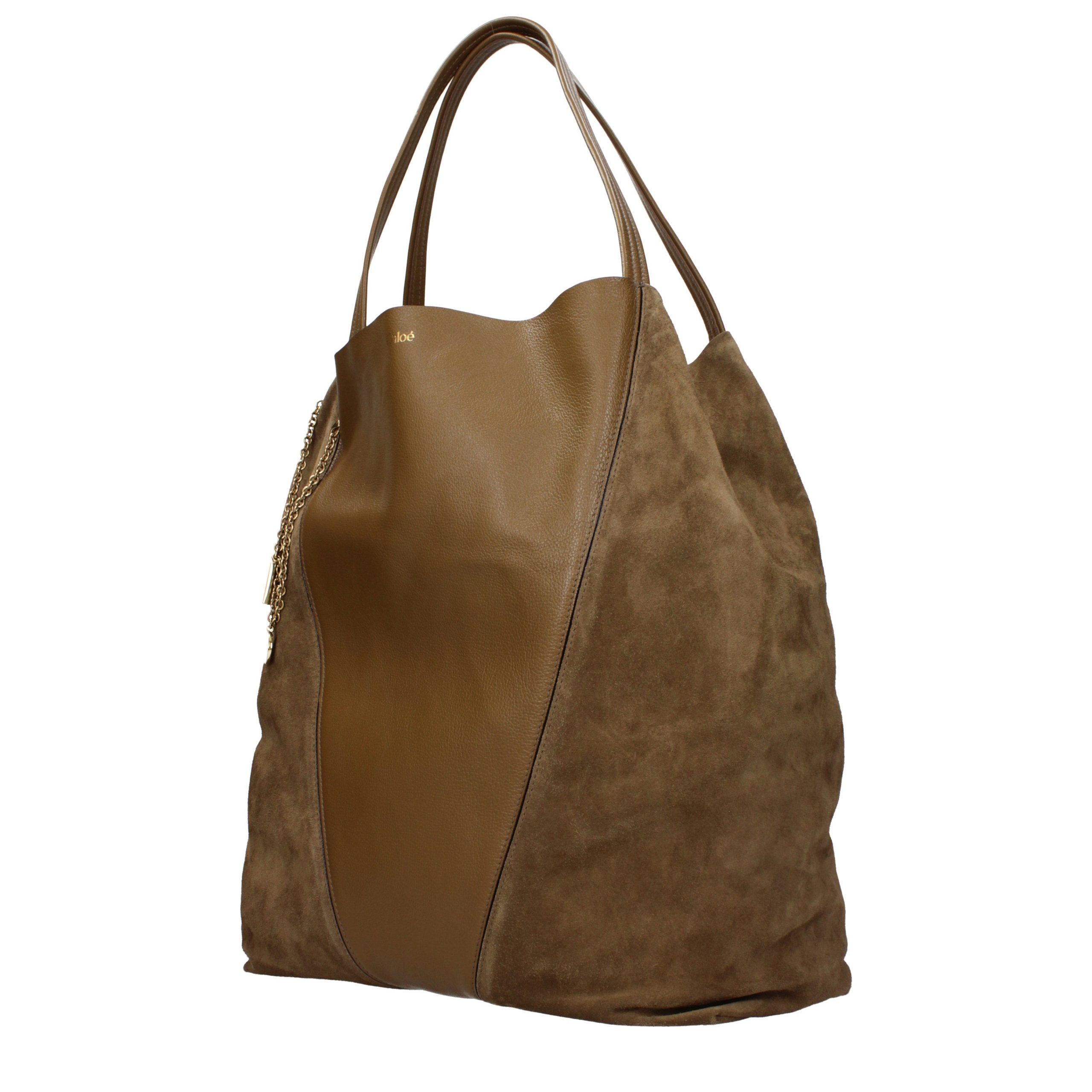 Leather Shoulder Women's Bag - Chloé - Modalova