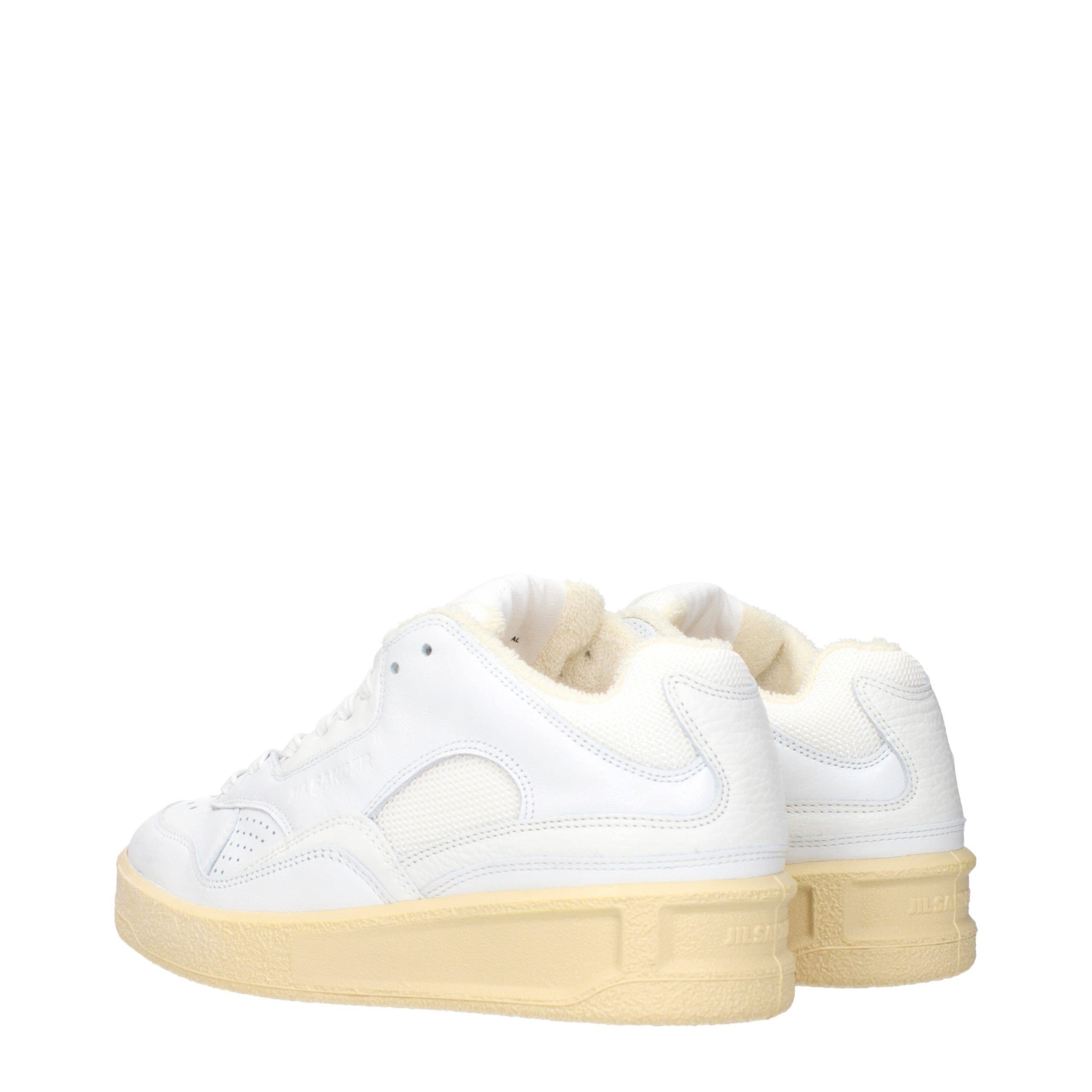 Leather Low Top Women's Sneakers - Jil Sander - Modalova