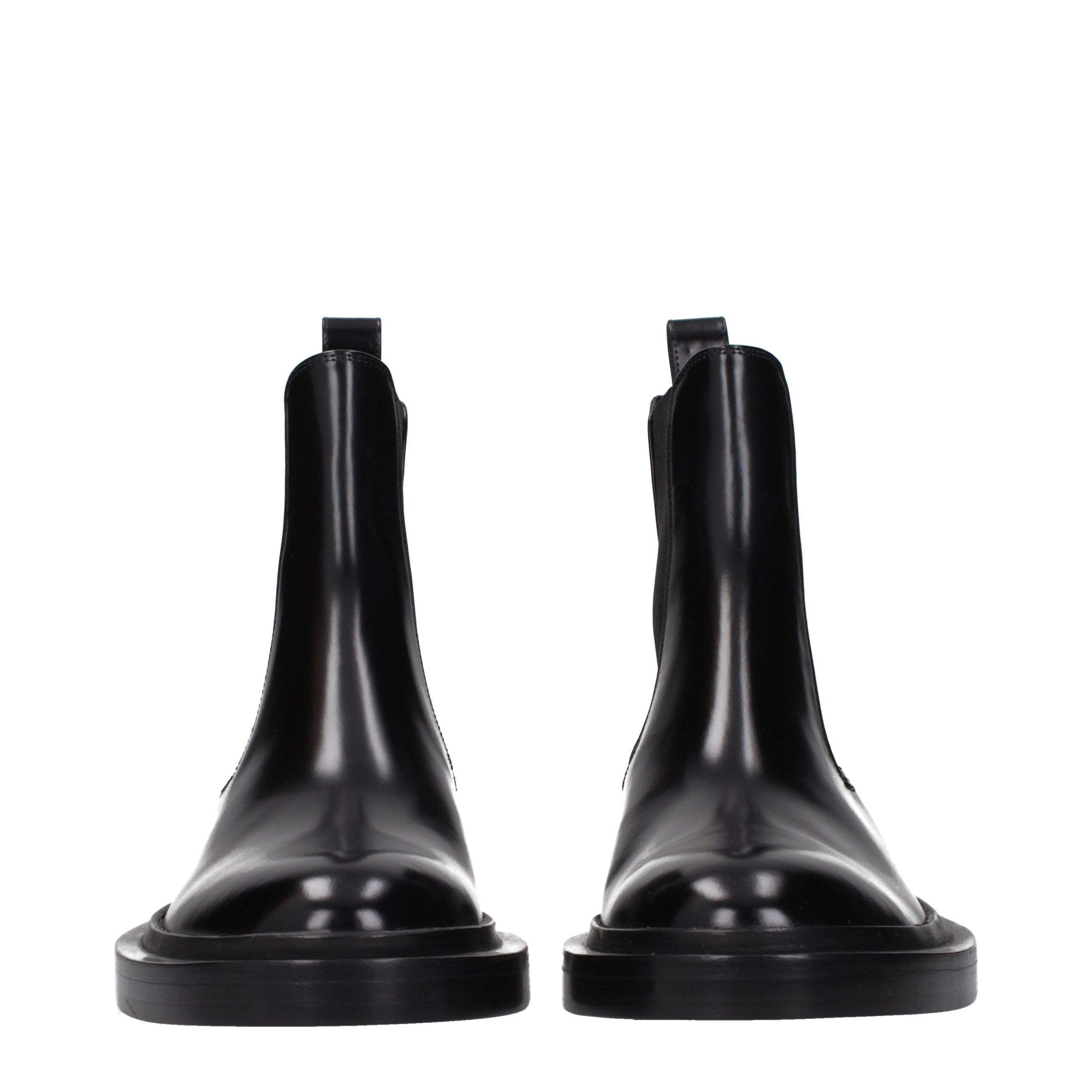 Leather Ankle Women's Boots - Jil Sander - Modalova