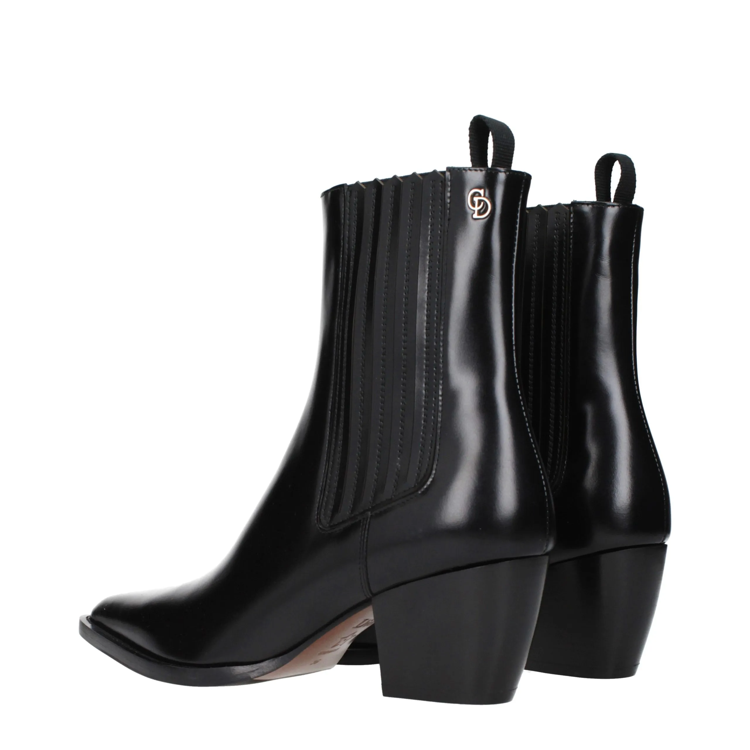 Leather Ankle Women's Boots - Christian Dior - Modalova