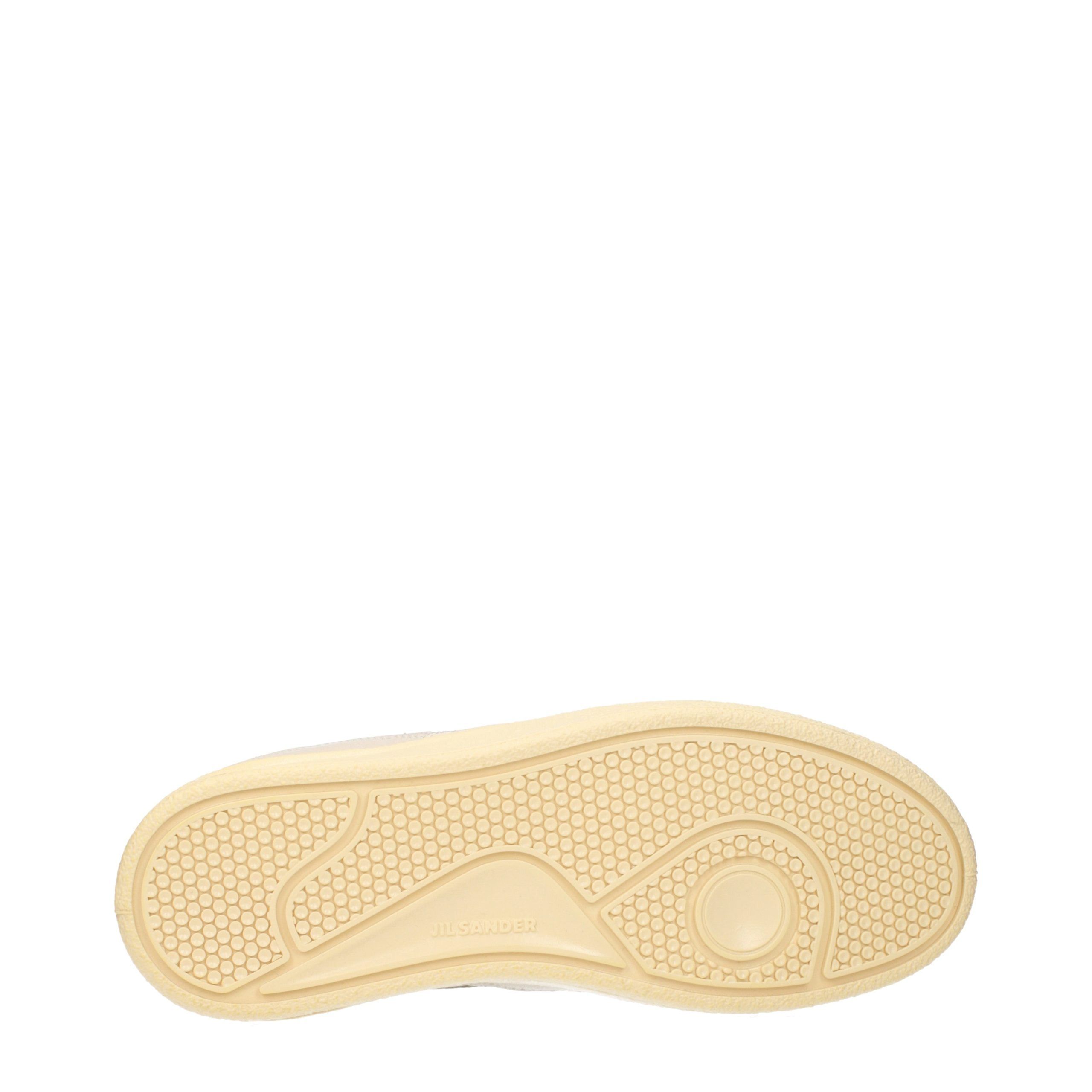 Leather Low Top Men's Sneakers - Jil Sander - Modalova