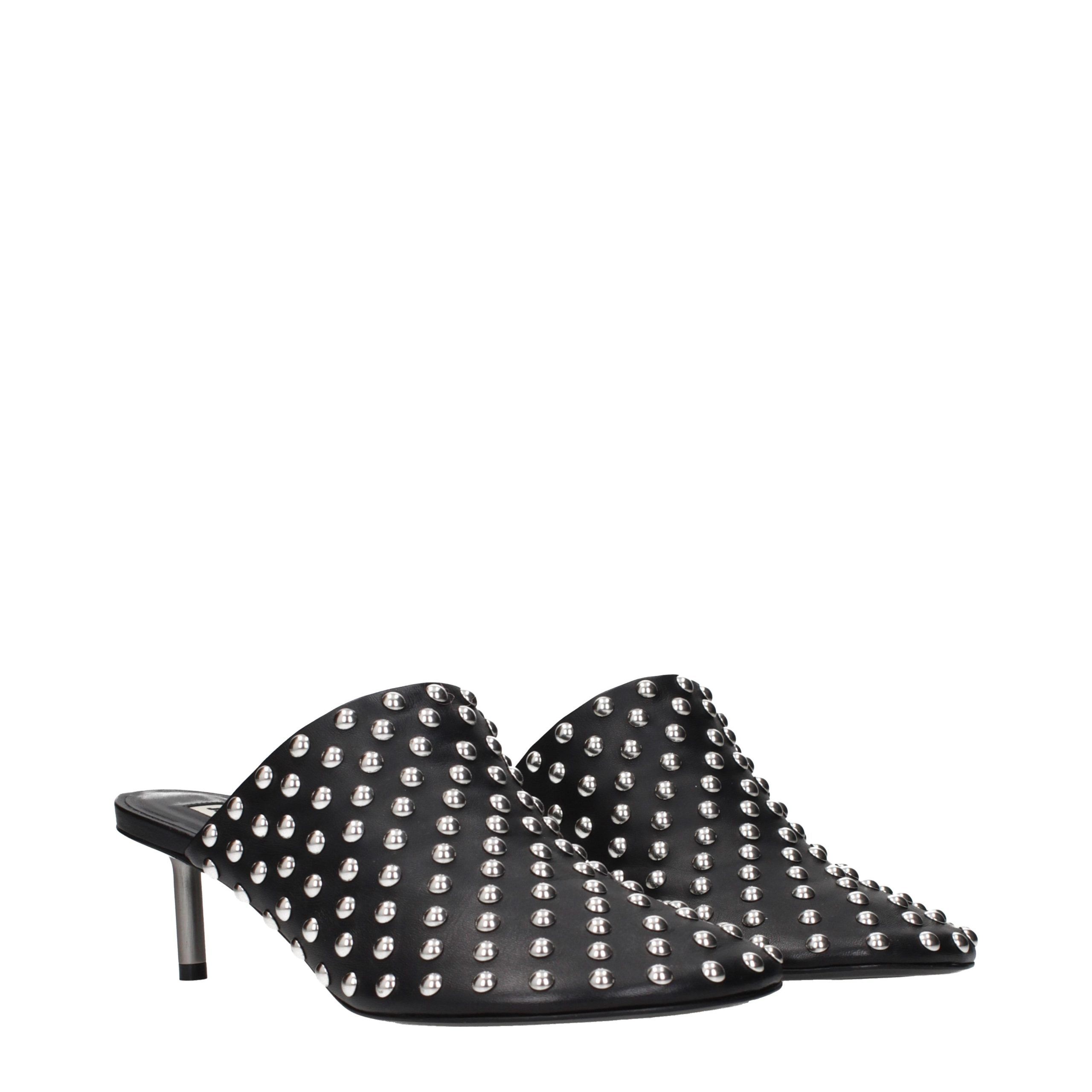 Leather Women's Mules - Jil Sander - Modalova