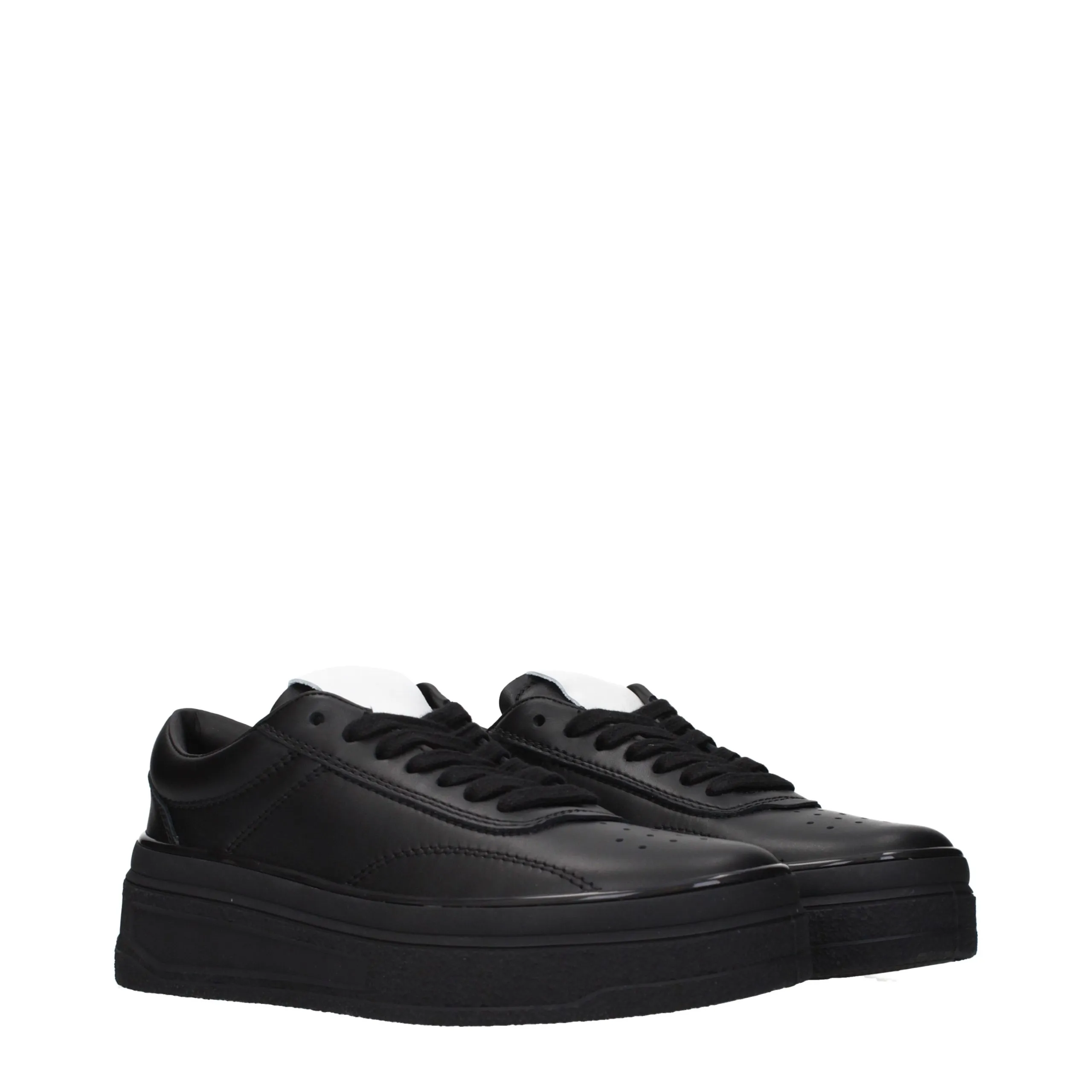 Leather Platform Women's Sneakers - Jil Sander - Modalova