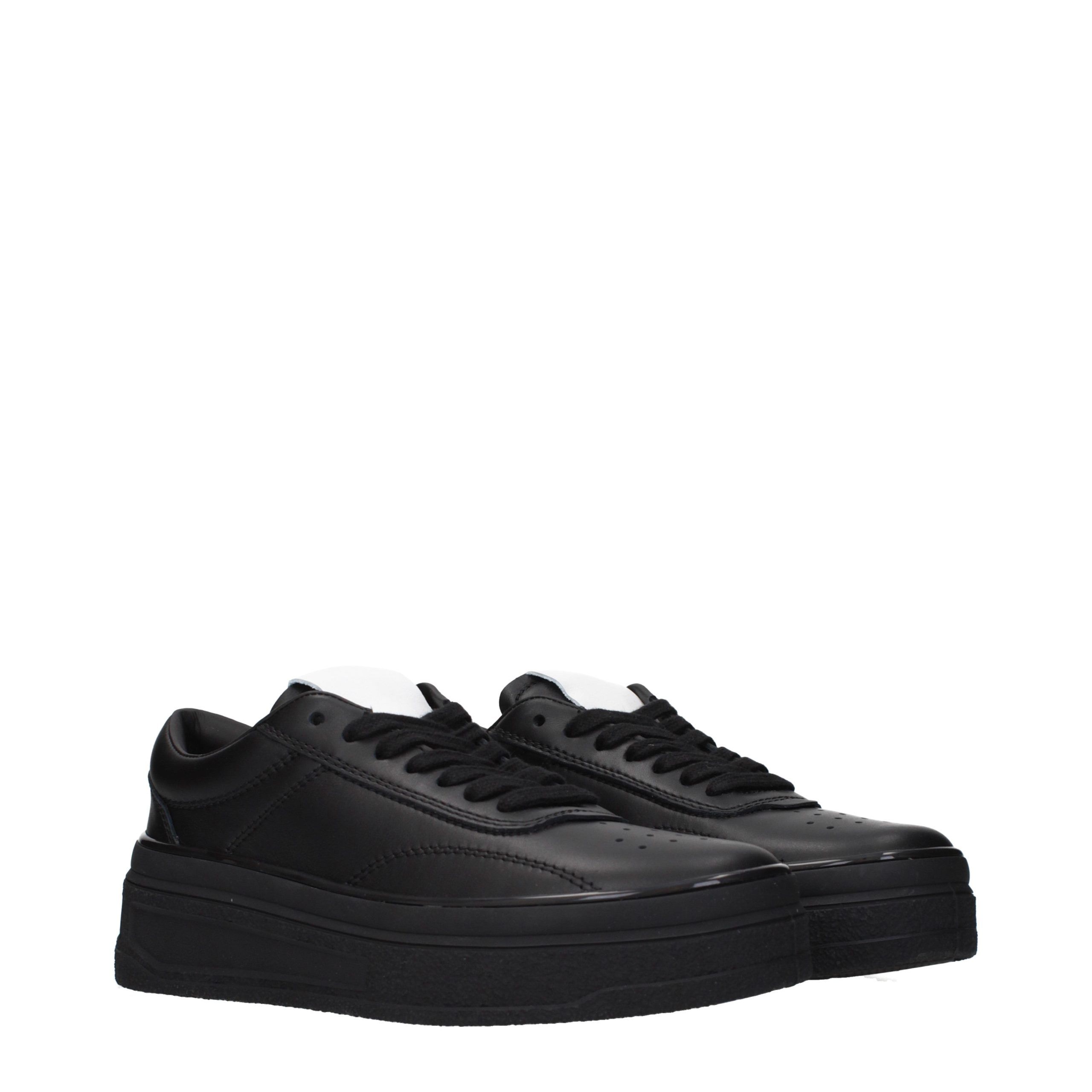 Leather Platform Women's Sneakers - Jil Sander - Modalova