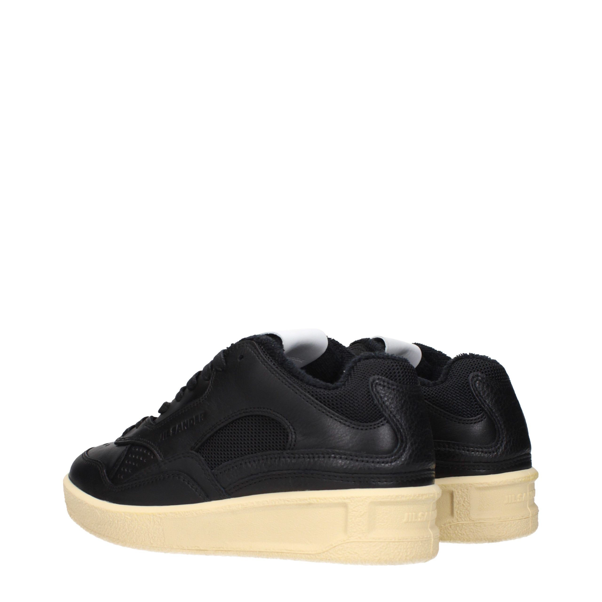 Leather Low Top Women's Sneakers - Jil Sander - Modalova