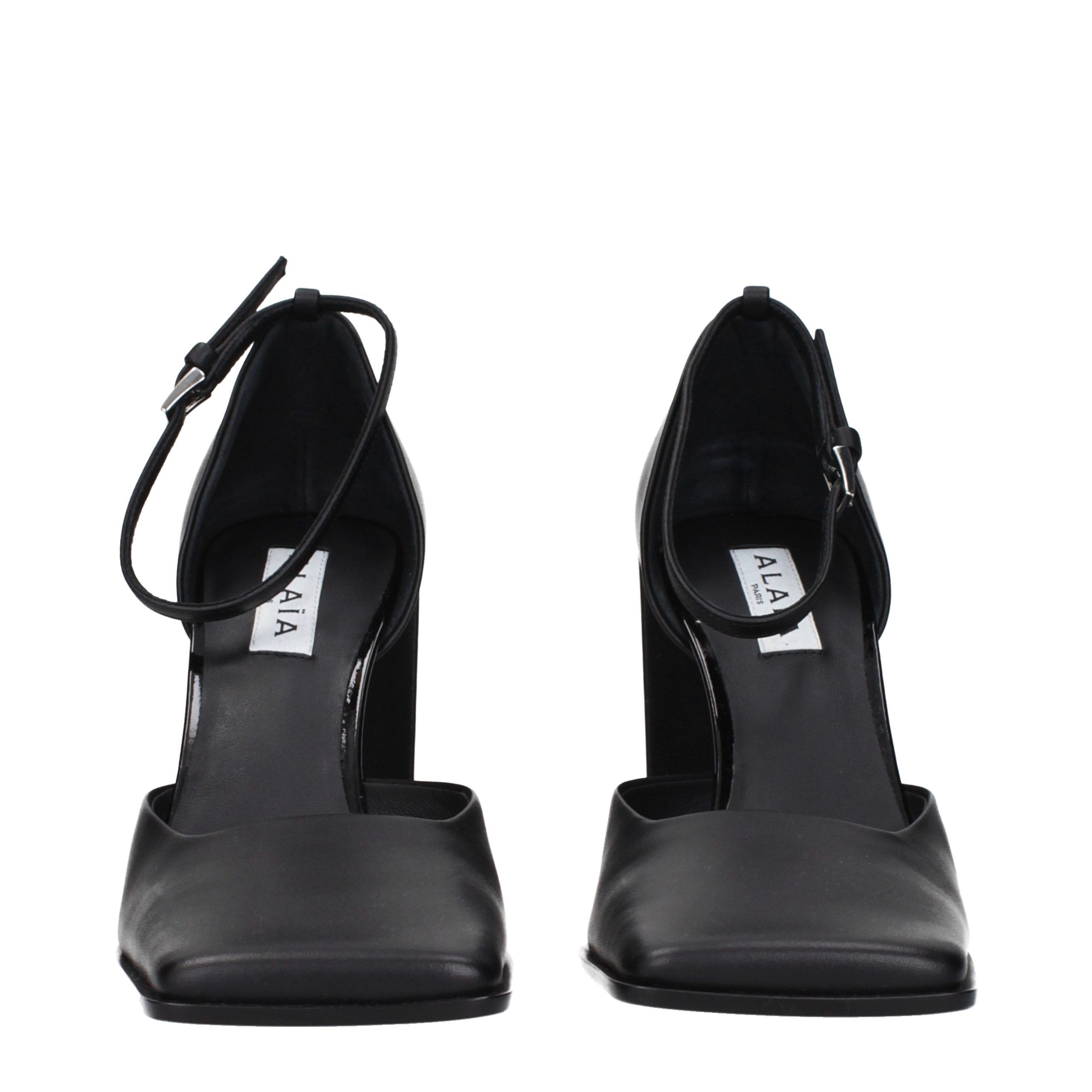 Leather High Heel Women's Pumps - Alaïa - Modalova