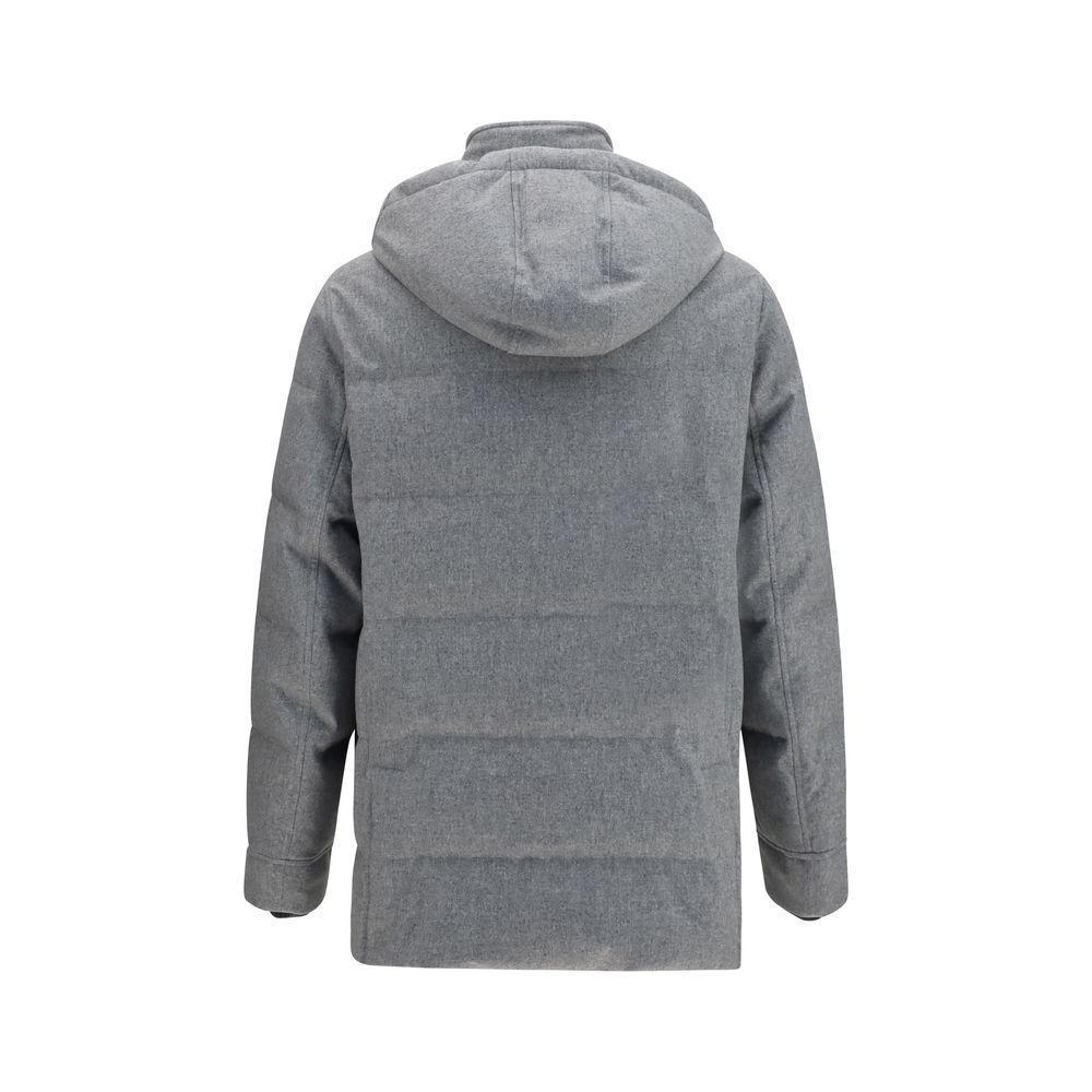 Wool Oves Aries Full-Length Men's Jacket - Brunello Cucinelli - Modalova