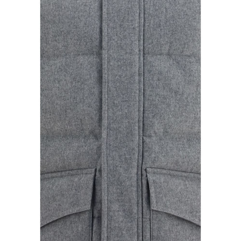 Wool Oves Aries Full-Length Men's Jacket - Brunello Cucinelli - Modalova