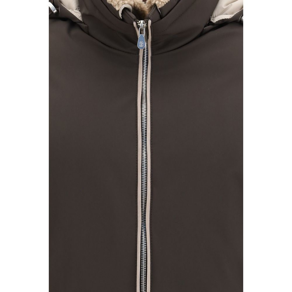 Polyamide Men's Bomber - Brunello Cucinelli - Modalova