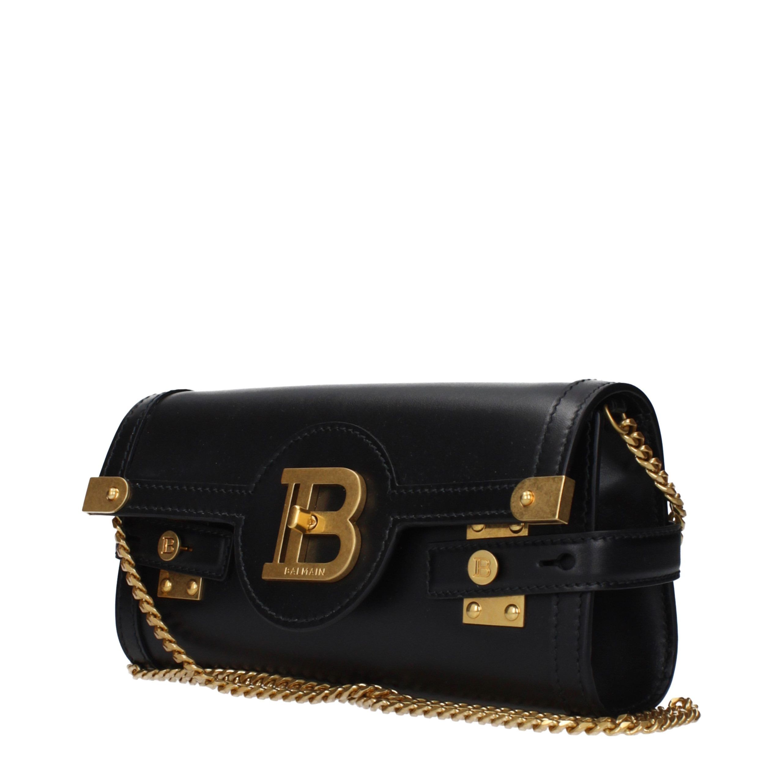 Leather Clutch Women's Bag - Balmain - Modalova