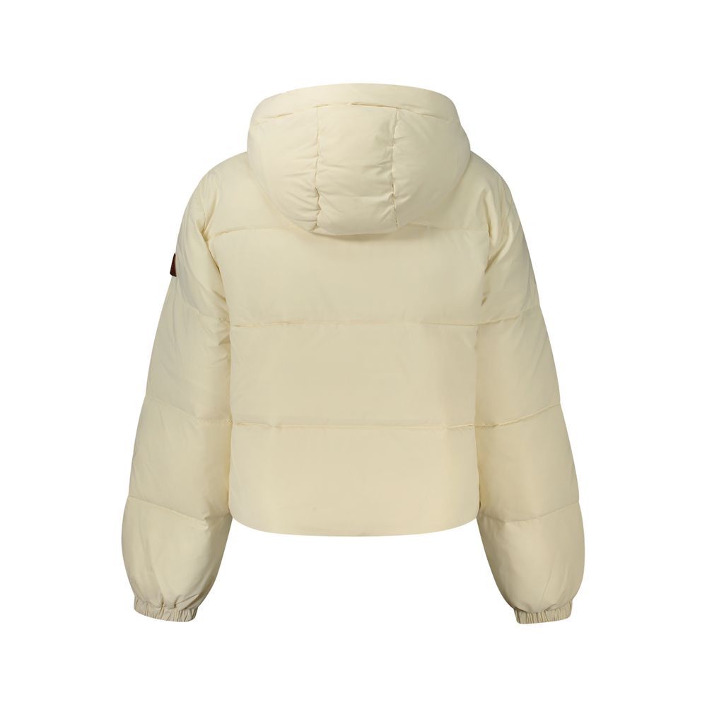 Cream Polyester Women's Women's Jacket - Guess Jeans - Modalova