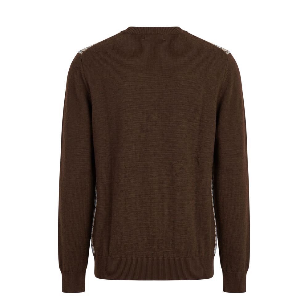Wool Men Men's Sweater - Roberto Pepe Luxury - Modalova