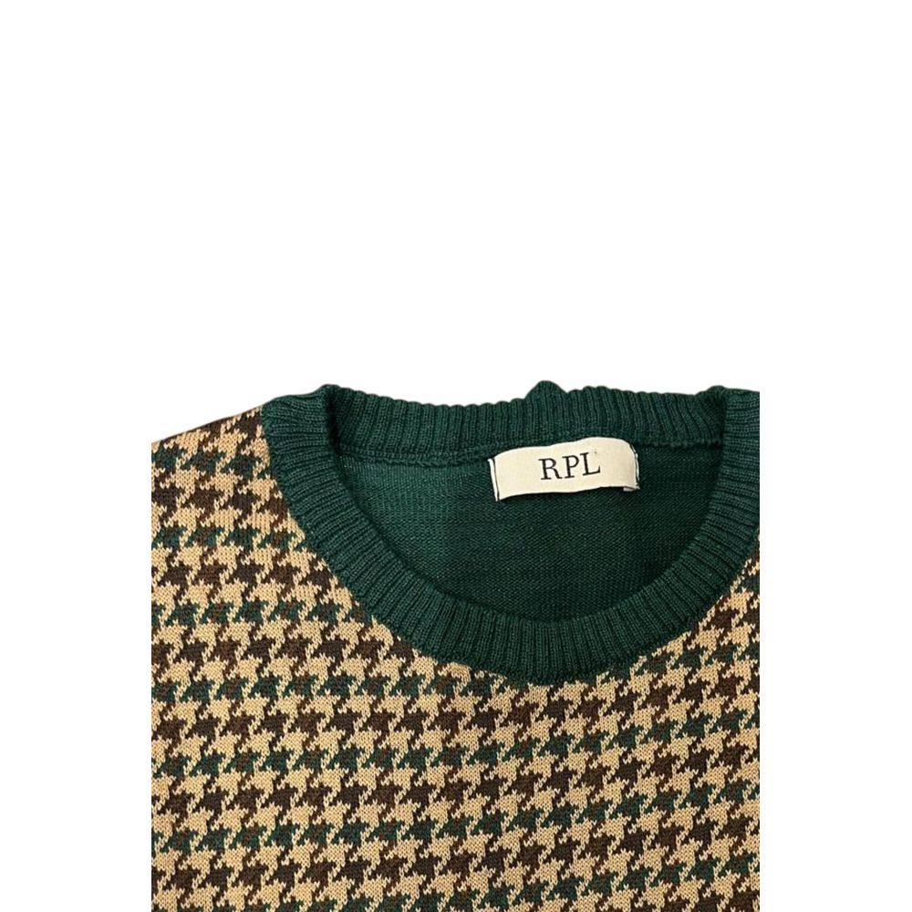 Green Wool Men's Men's Sweater - Roberto Pepe Luxury - Modalova