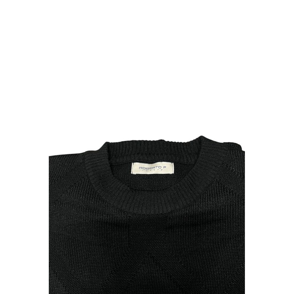 Wool Men Men's Sweater - Roberto Pepe Luxury - Modalova