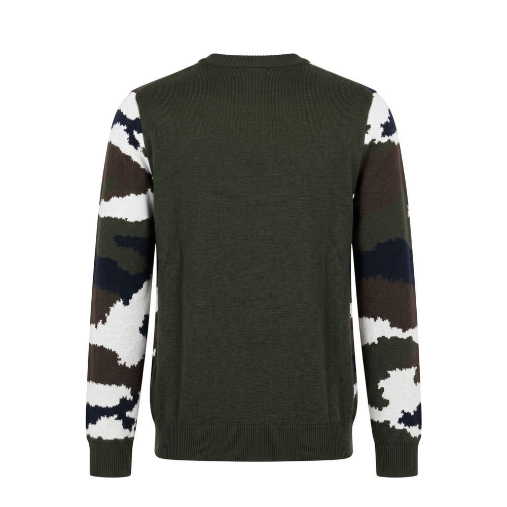 Green Wool Men Men's Sweater - Roberto Pepe Luxury - Modalova