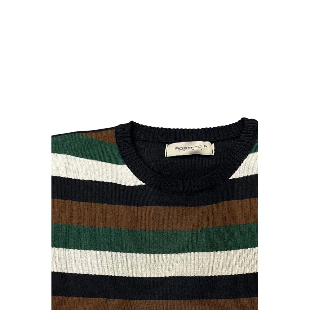 Wool Men's Men's Sweater - Roberto Pepe Luxury - Modalova