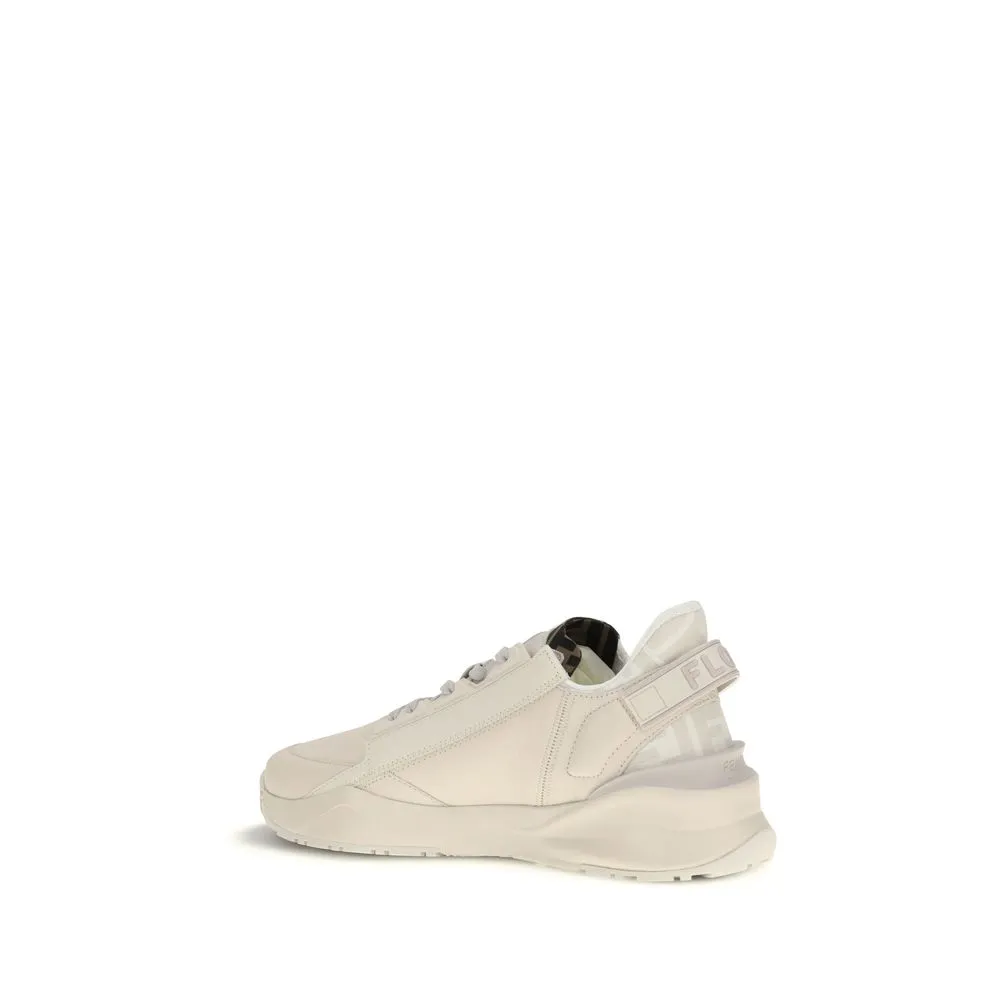 Calf Leather Bos Taurus Athletic Men's Sneakers - Fendi - Modalova
