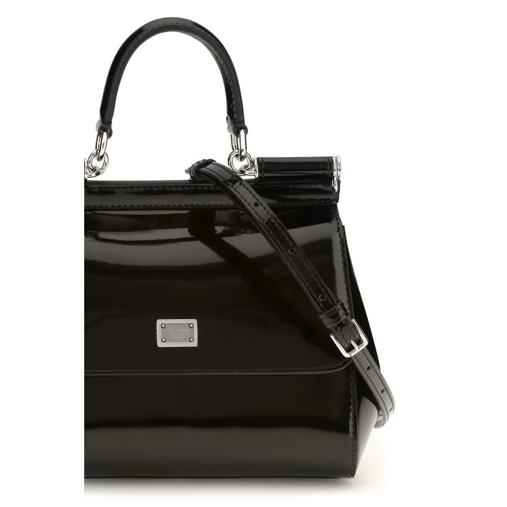 Calf Leather Bos Taurus Women's Handbag - Dolce & Gabbana - Modalova