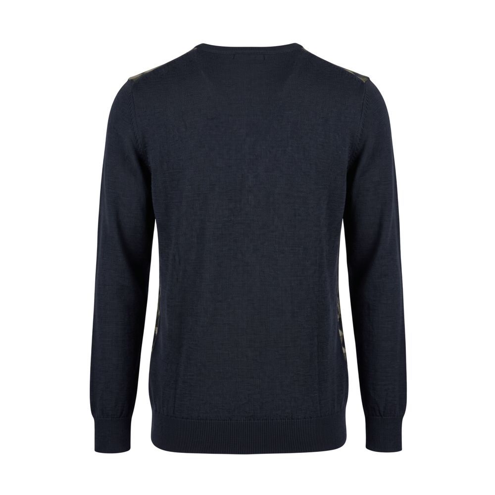 Green Wool Men's Men's Sweater - Roberto Pepe Luxury - Modalova