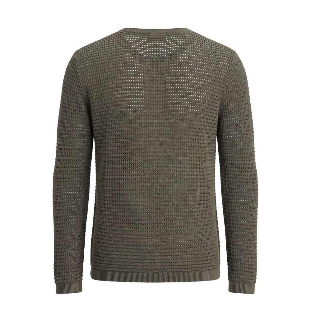 Green Cotton Men Men's Sweater - Roberto Pepe Luxury - Modalova