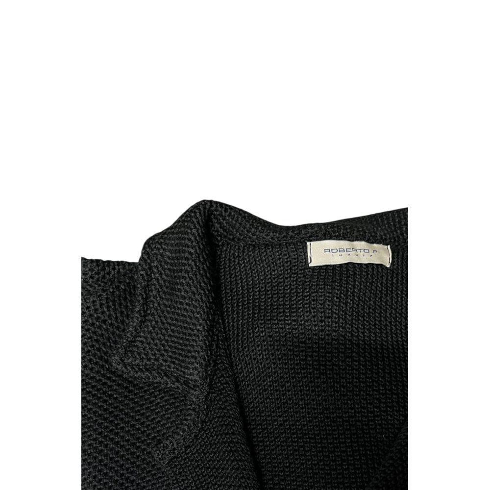 Wool Men's Men's Sweater - Roberto Pepe Luxury - Modalova