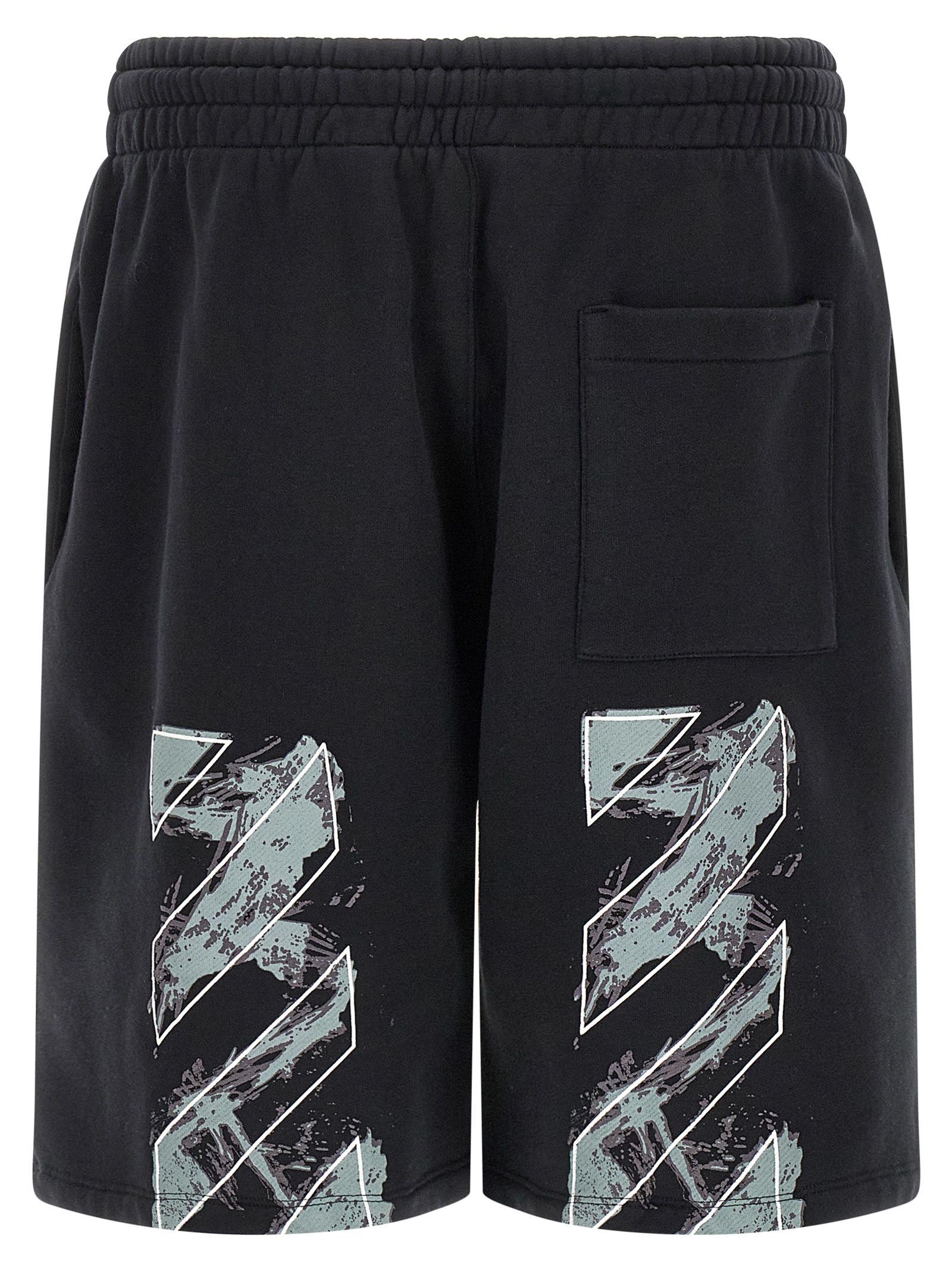 Cotton Bermuda Men's Shorts - Off-White - Modalova