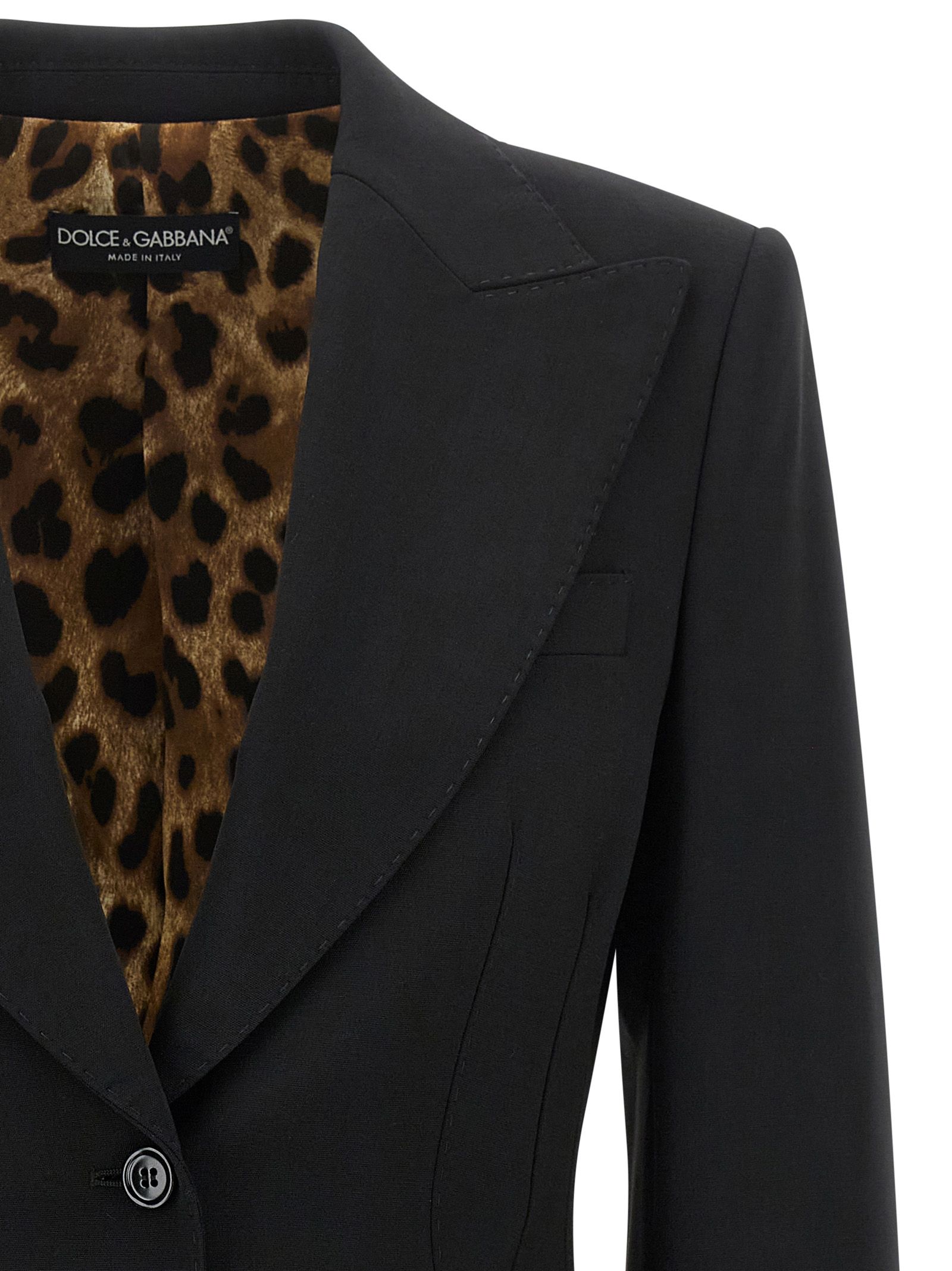 Virgin Wool Women's Blazer - Dolce & Gabbana - Modalova