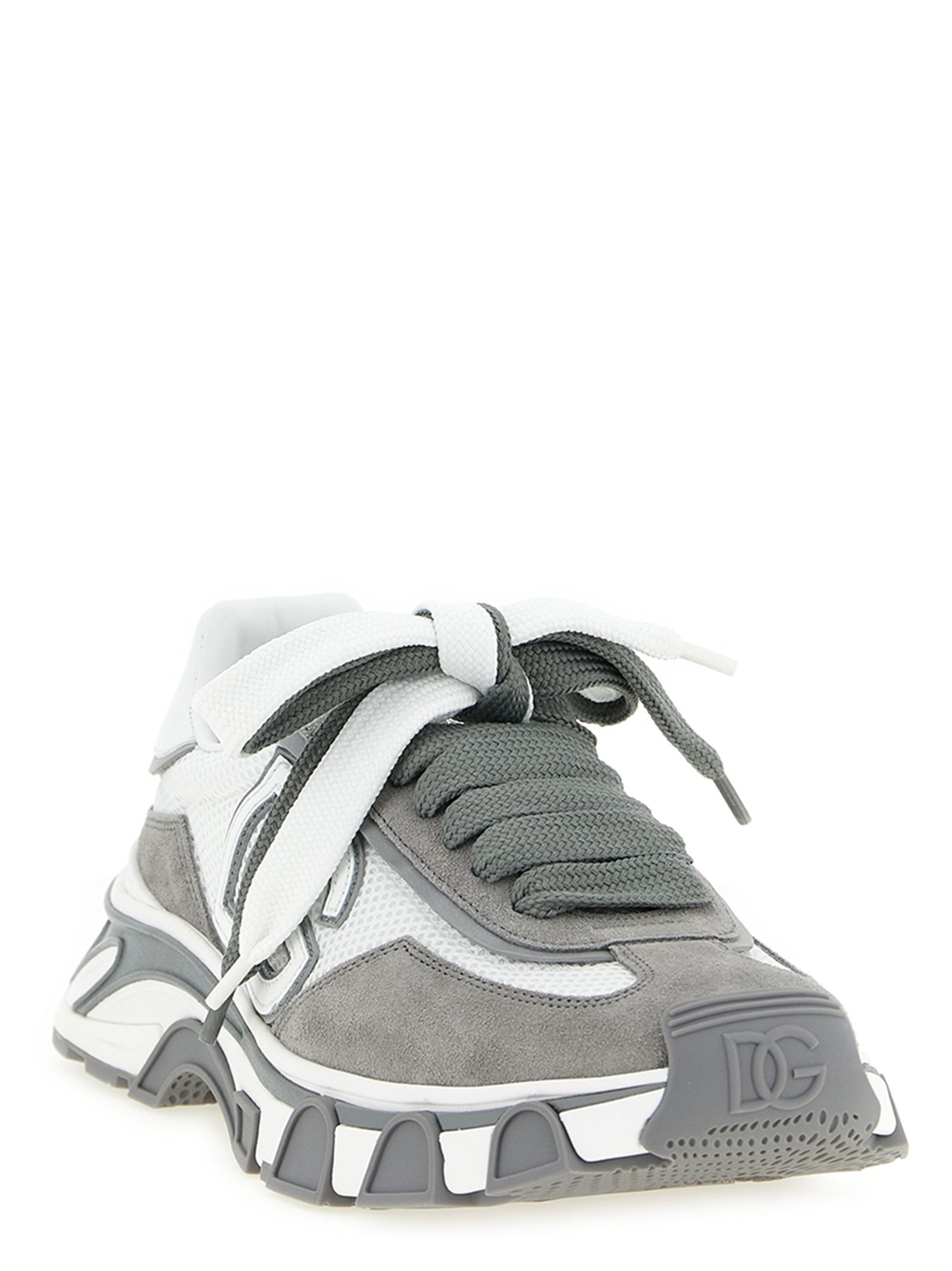 Leather Athletic Men's Sneakers - Dolce & Gabbana - Modalova