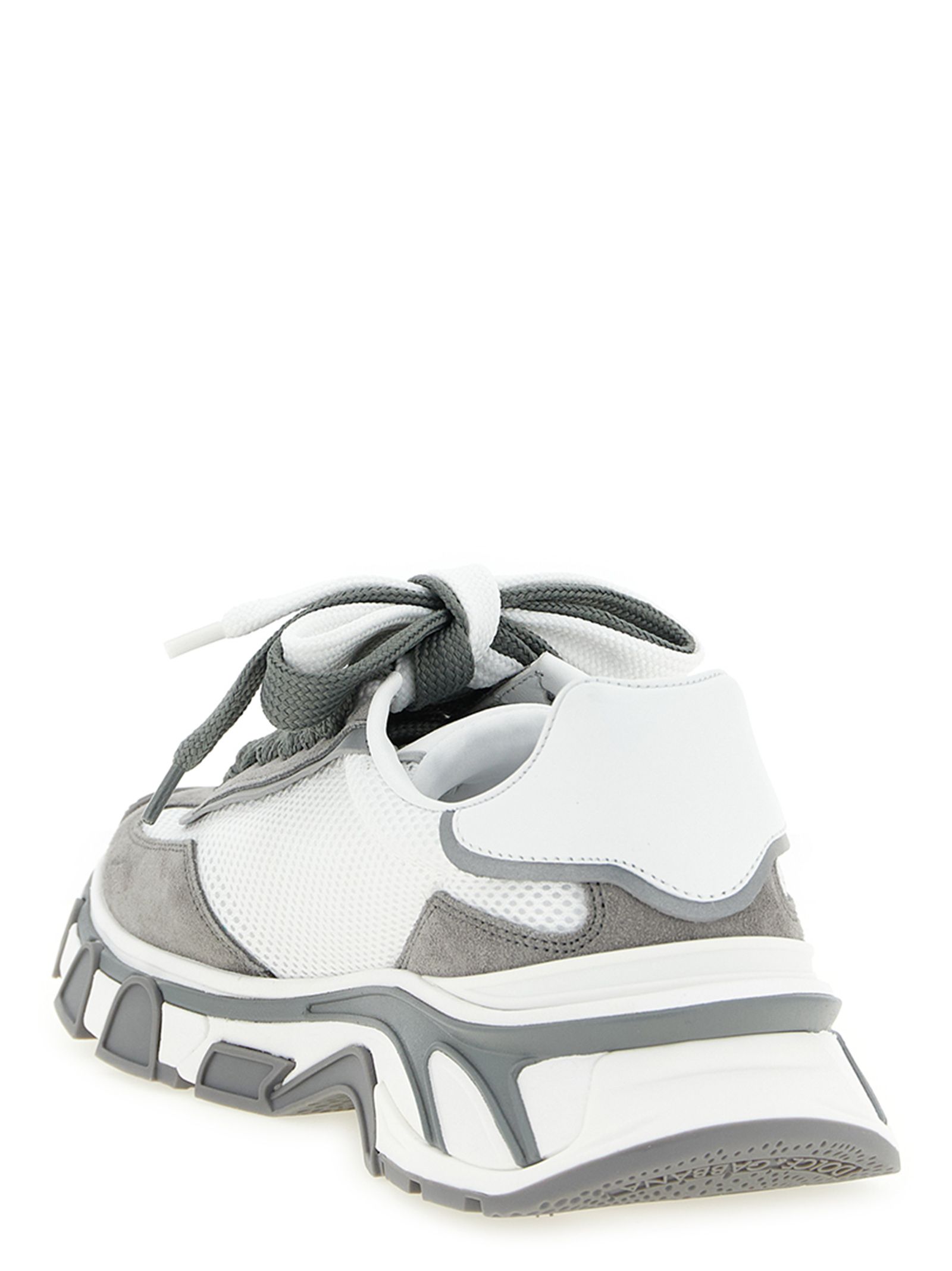Leather Athletic Men's Sneakers - Dolce & Gabbana - Modalova