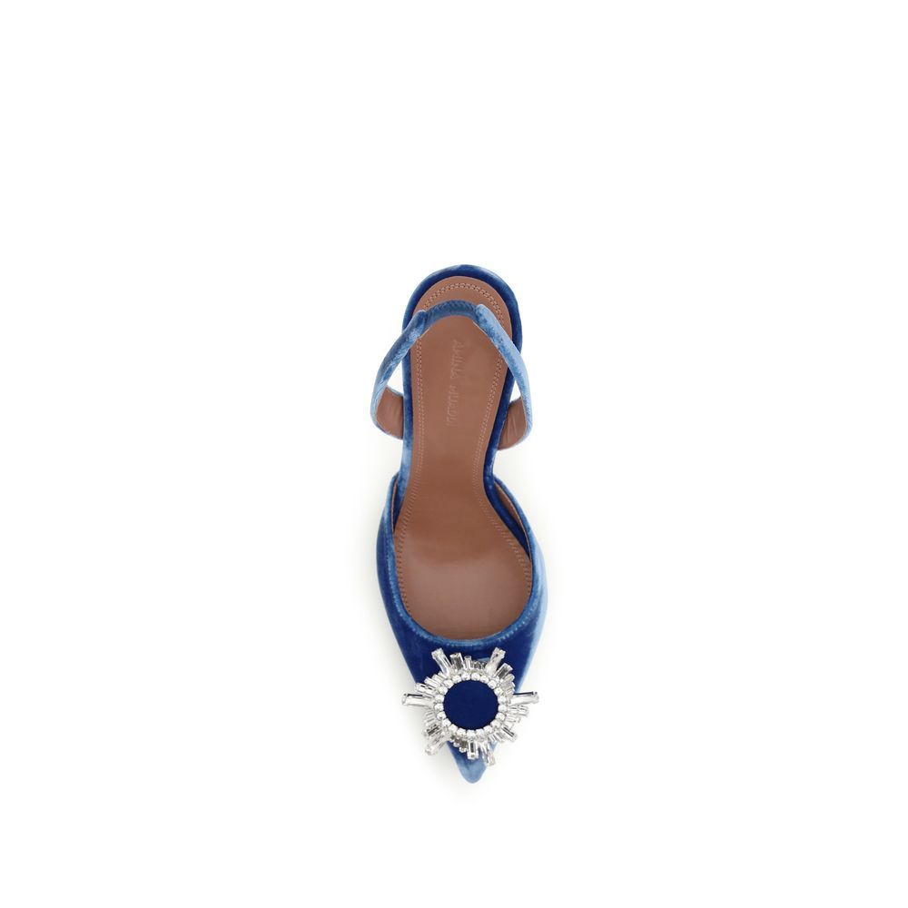 Viscose High Heel Women's Pumps - Amina Muaddi - Modalova
