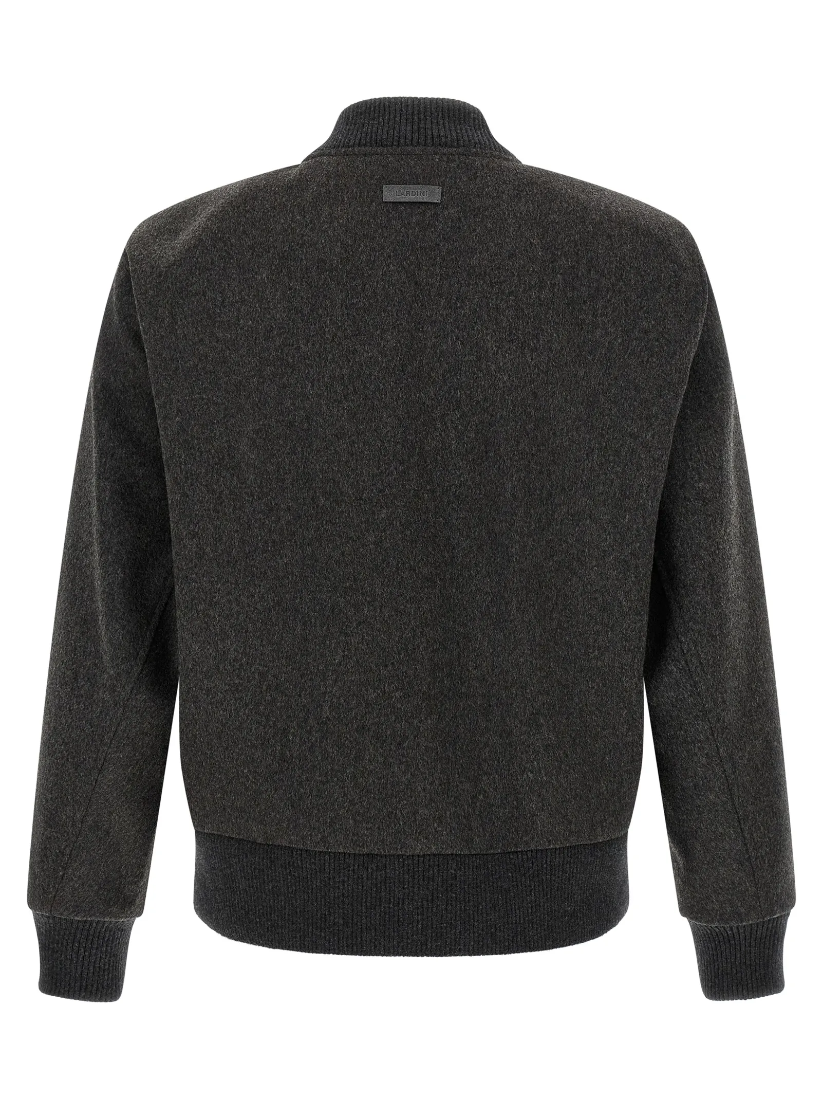 Virgin Wool Men's Bomber - Lardini - Modalova