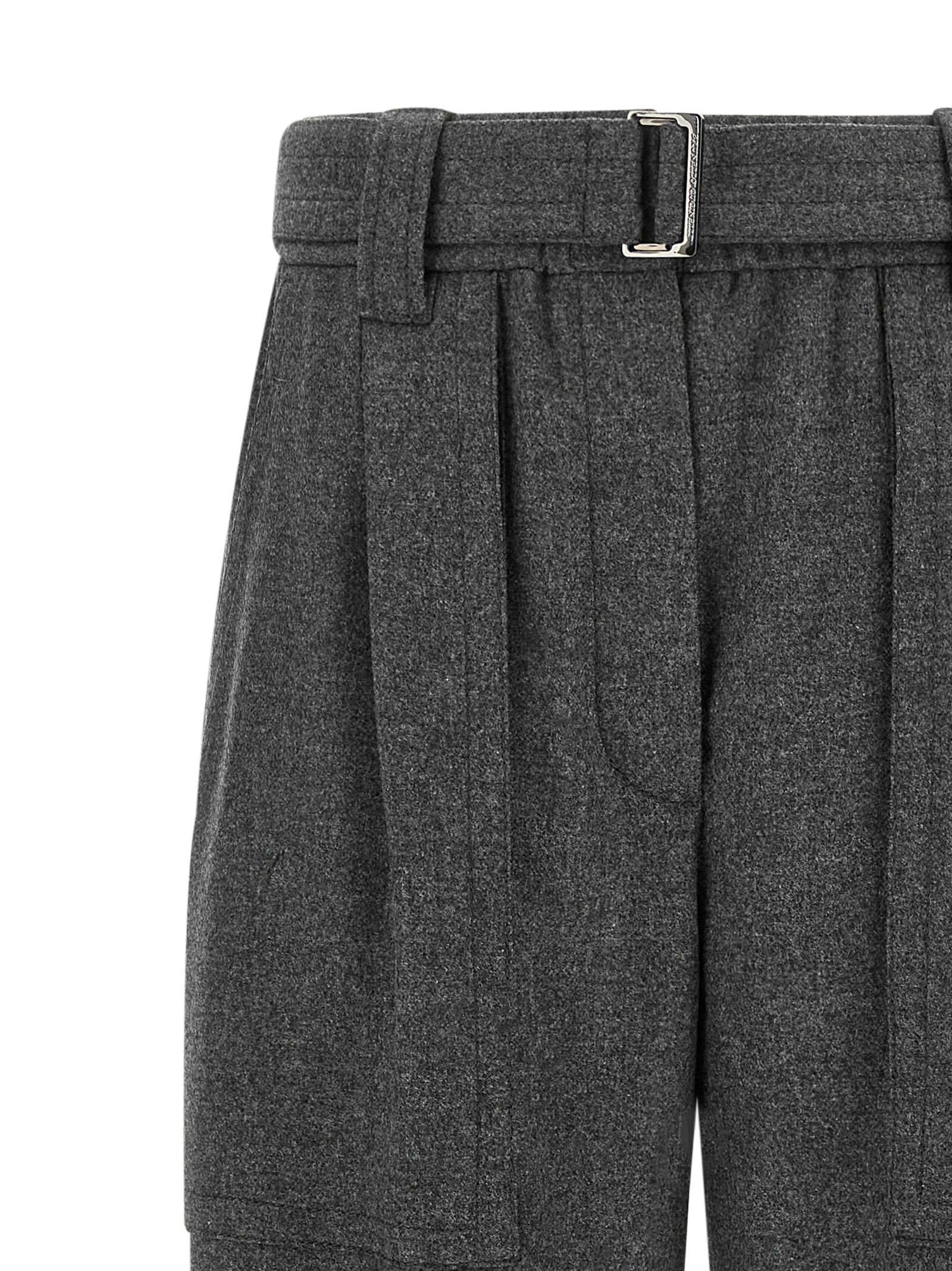 Virgin Wool Cargo Women's Pants - Brunello Cucinelli - Modalova