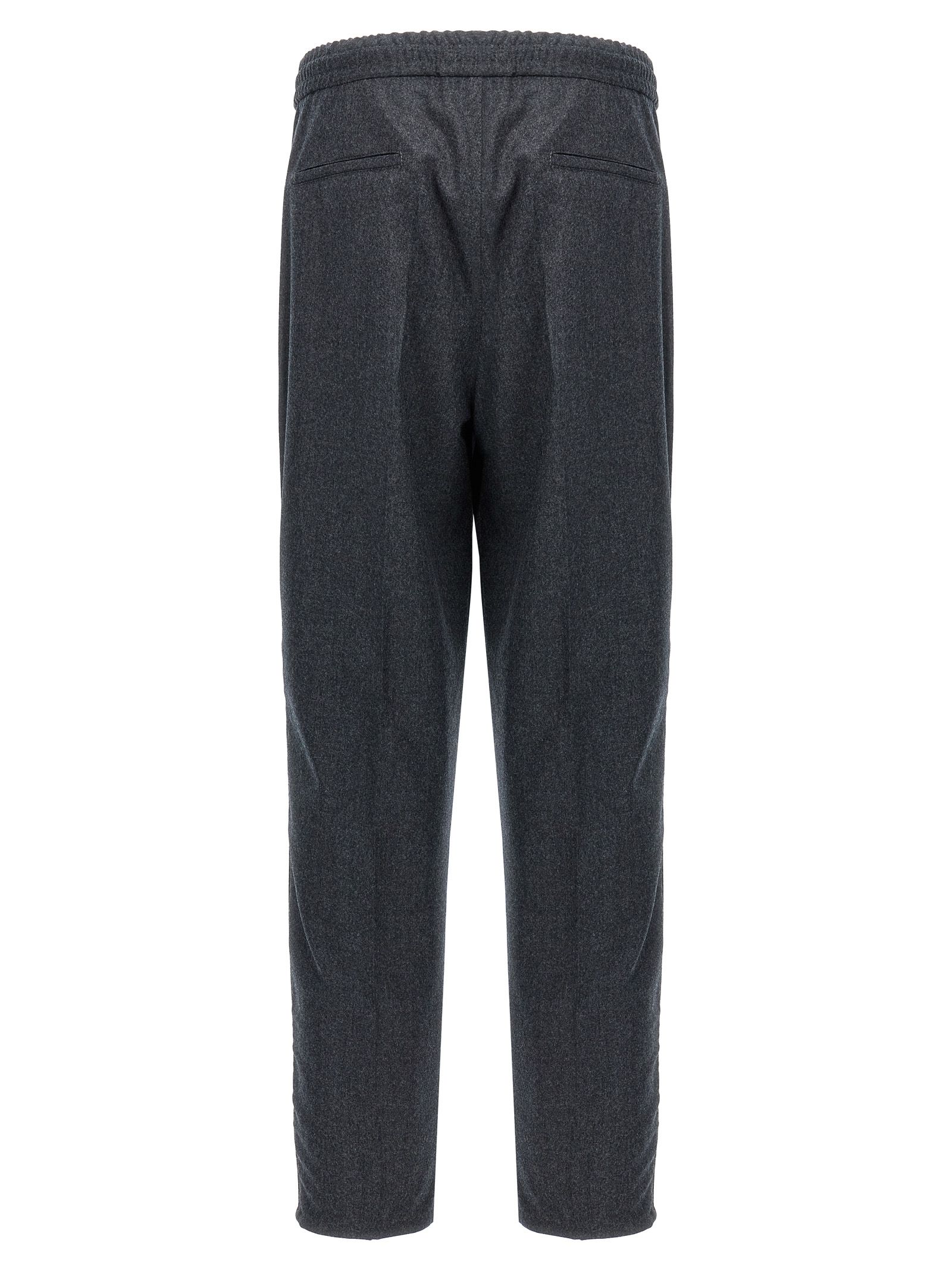 Virgin Wool Casual Men's Pants - Brunello Cucinelli - Modalova