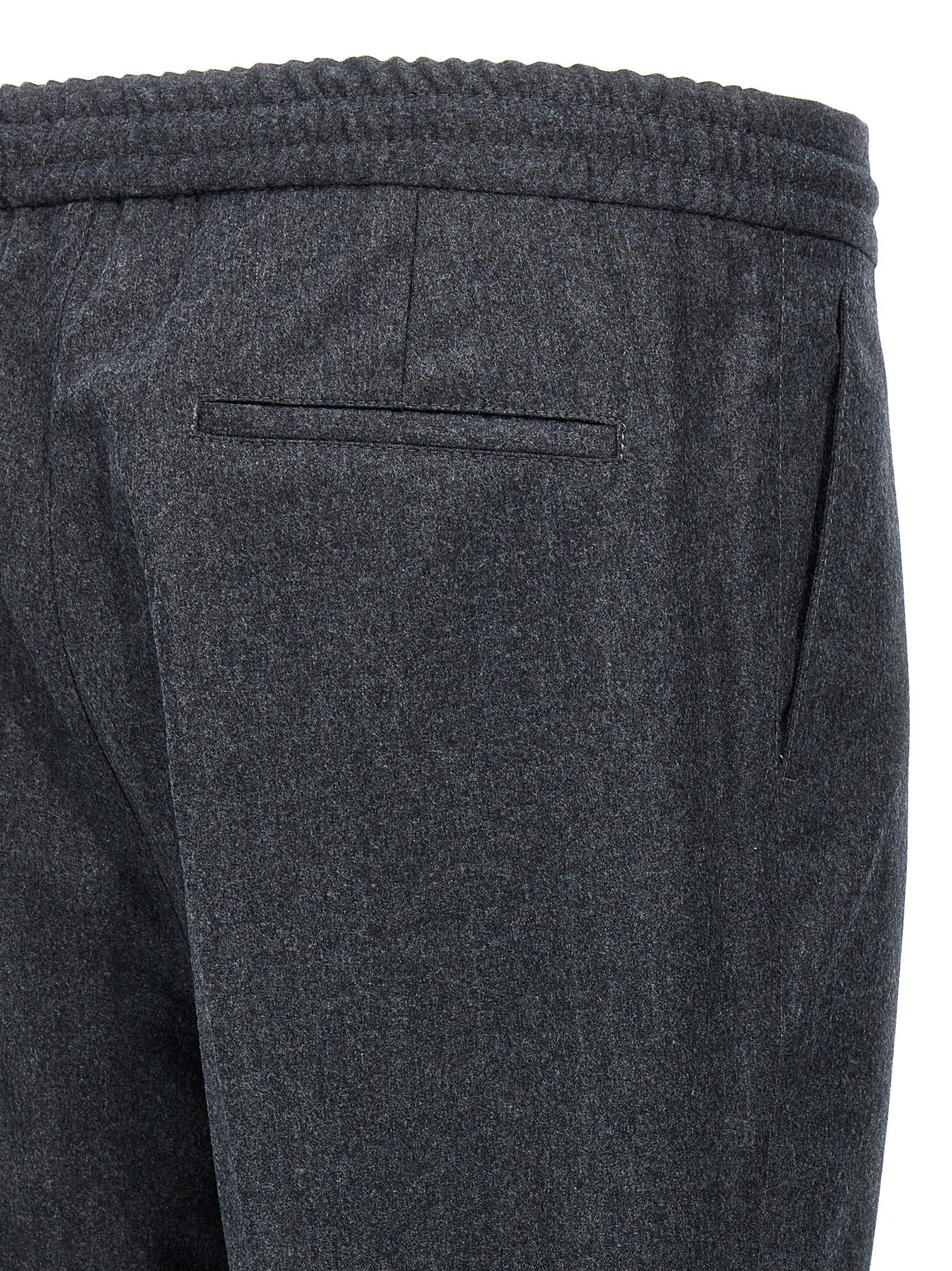 Virgin Wool Casual Men's Pants - Brunello Cucinelli - Modalova