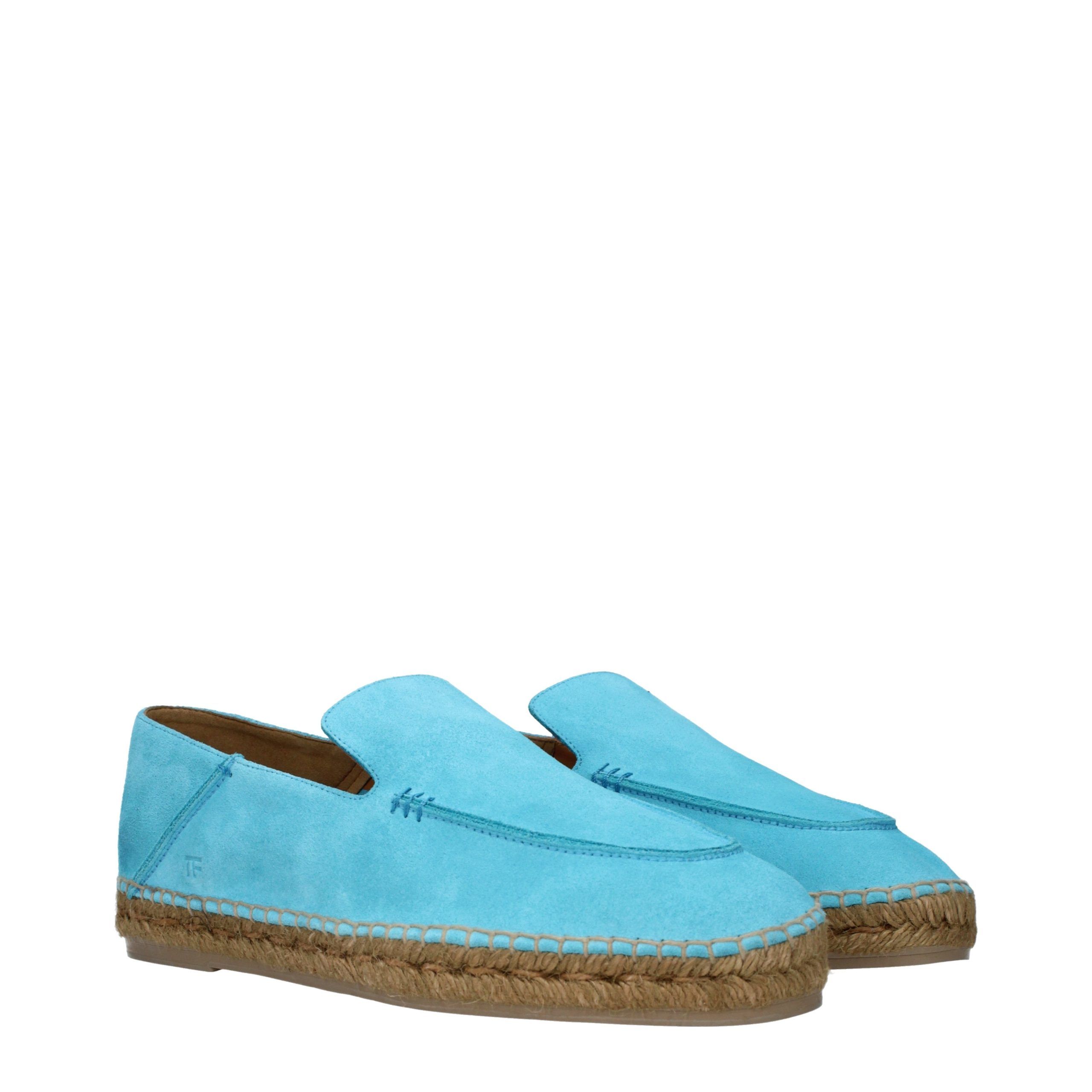 Leather Men's Espadrilles - Tom Ford - Modalova