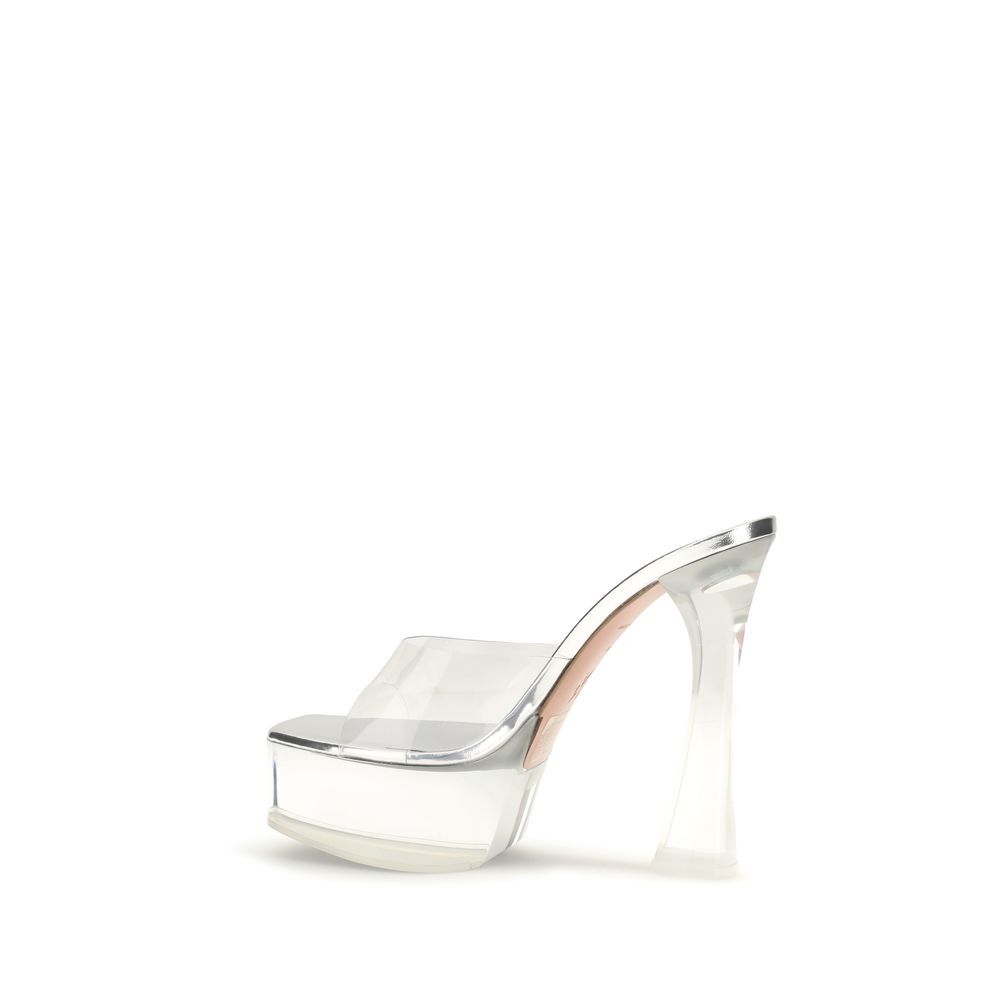 Pvc Platform Women's Sandals - Amina Muaddi - Modalova