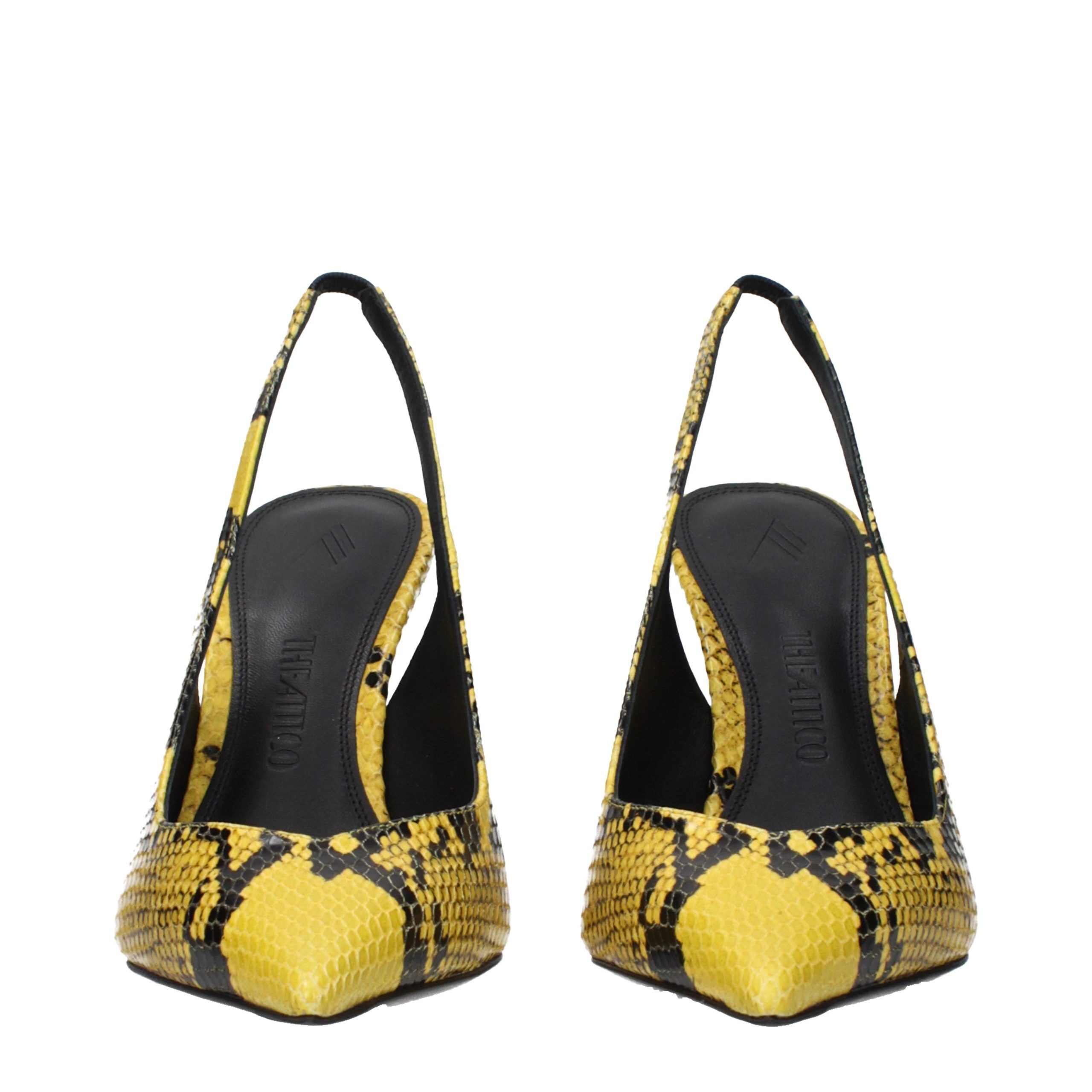 Leather Platform Women's Pumps - The Attico - Modalova