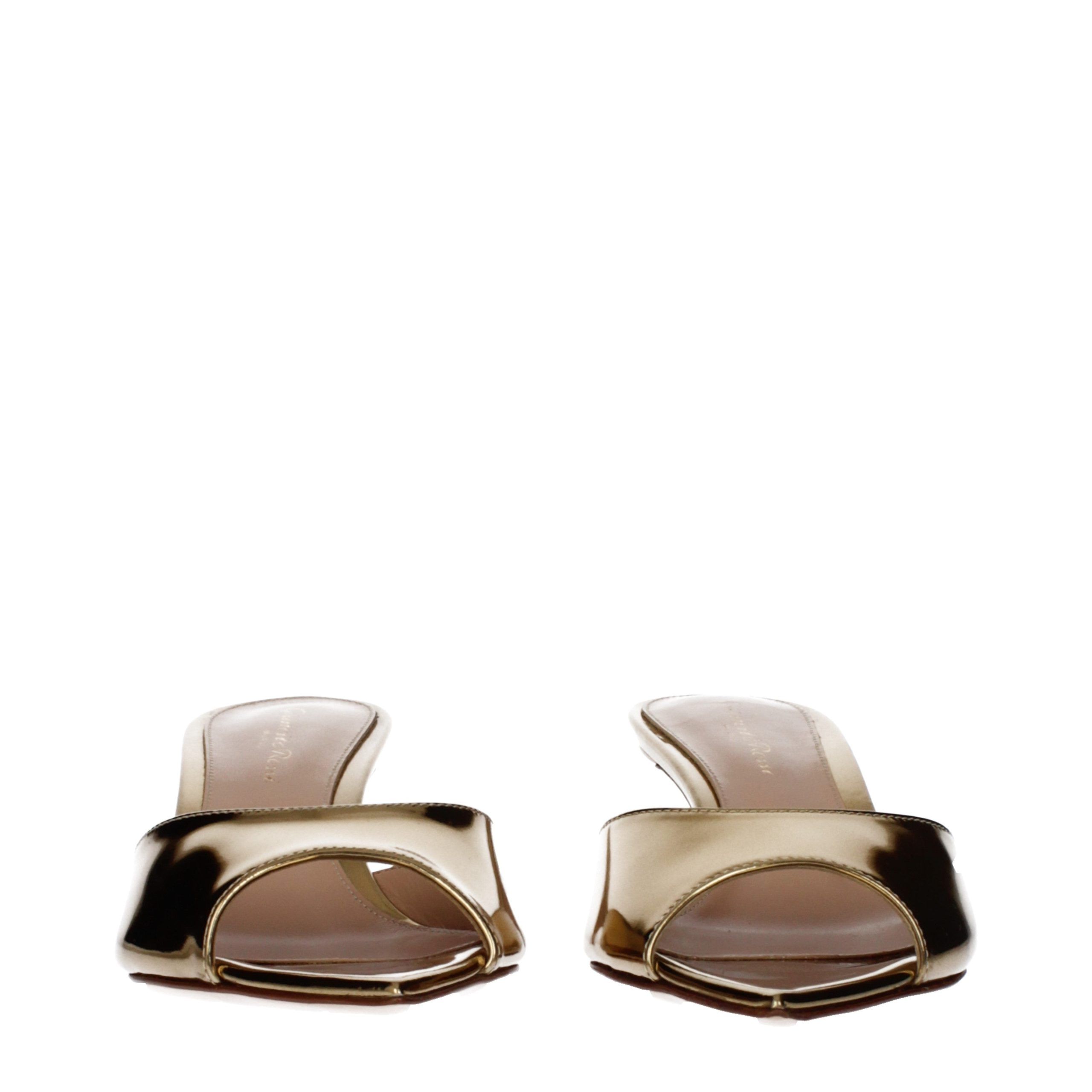 Leather Platform Women's Sandals - Gianvito Rossi - Modalova