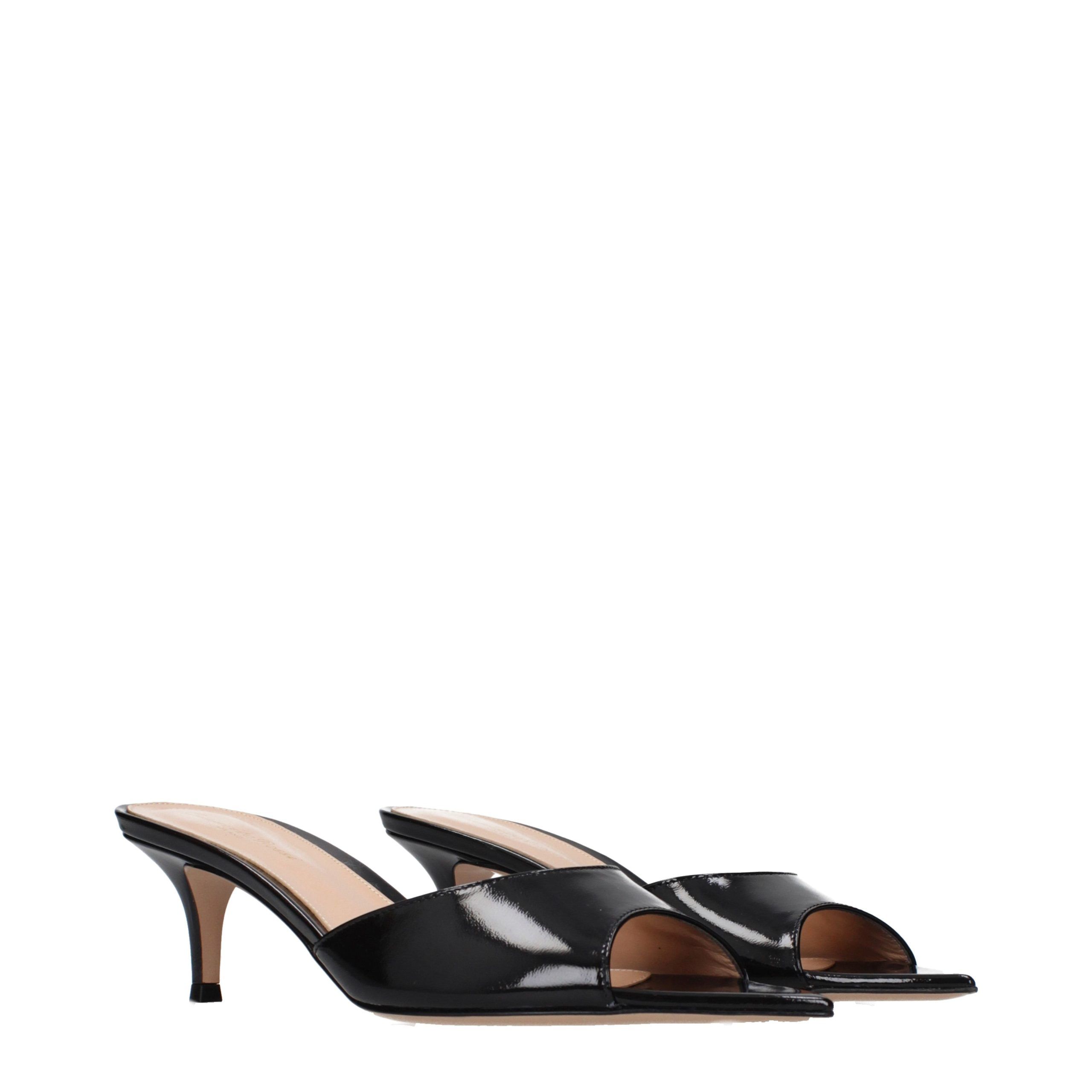 Leather Platform Women's Sandals - Gianvito Rossi - Modalova