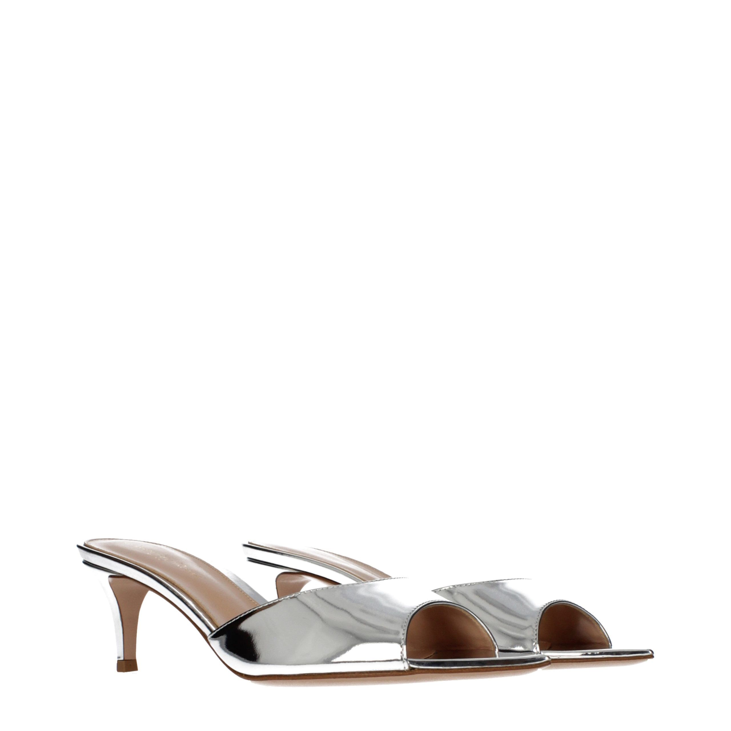 Leather Platform Women's Sandals - Gianvito Rossi - Modalova