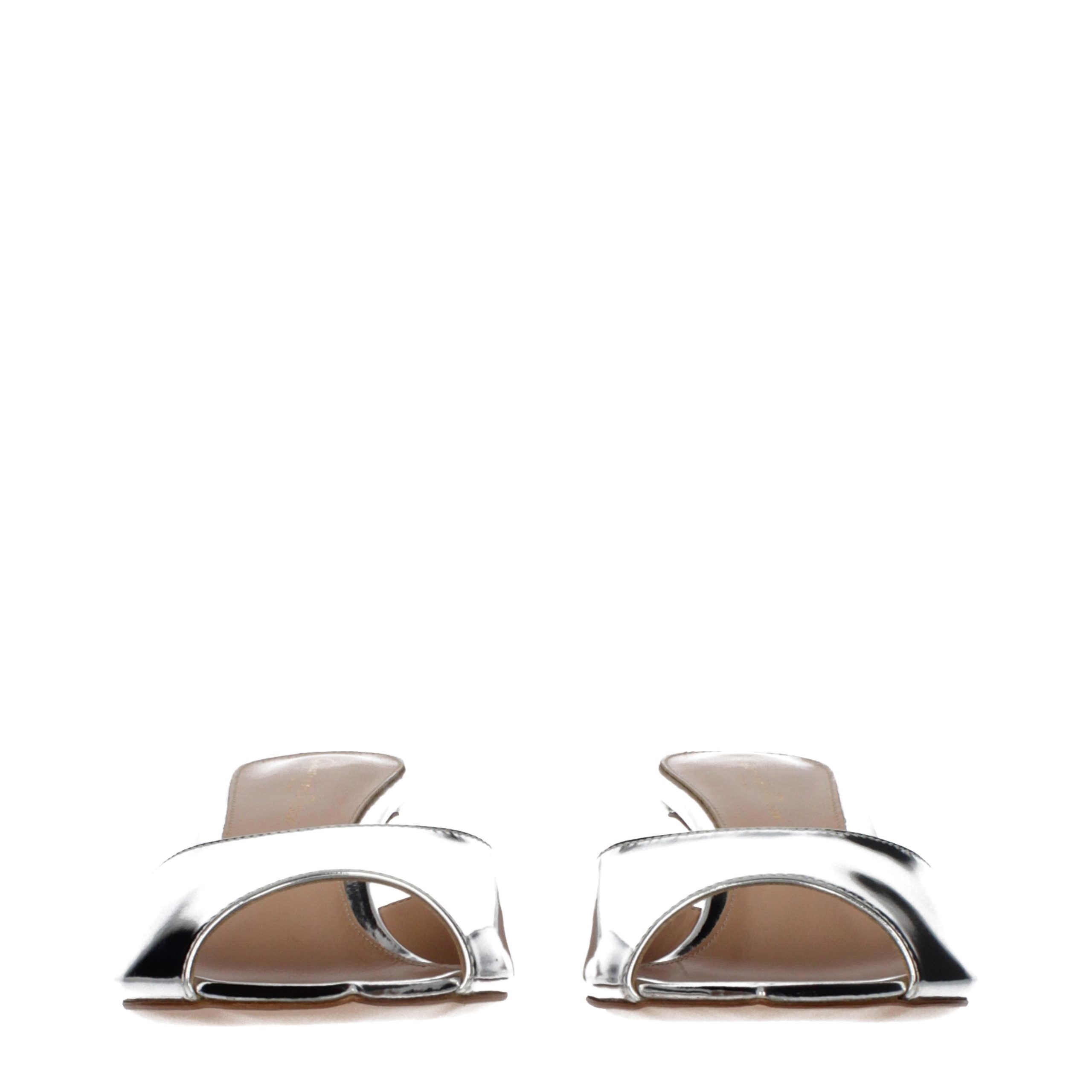 Leather Platform Women's Sandals - Gianvito Rossi - Modalova