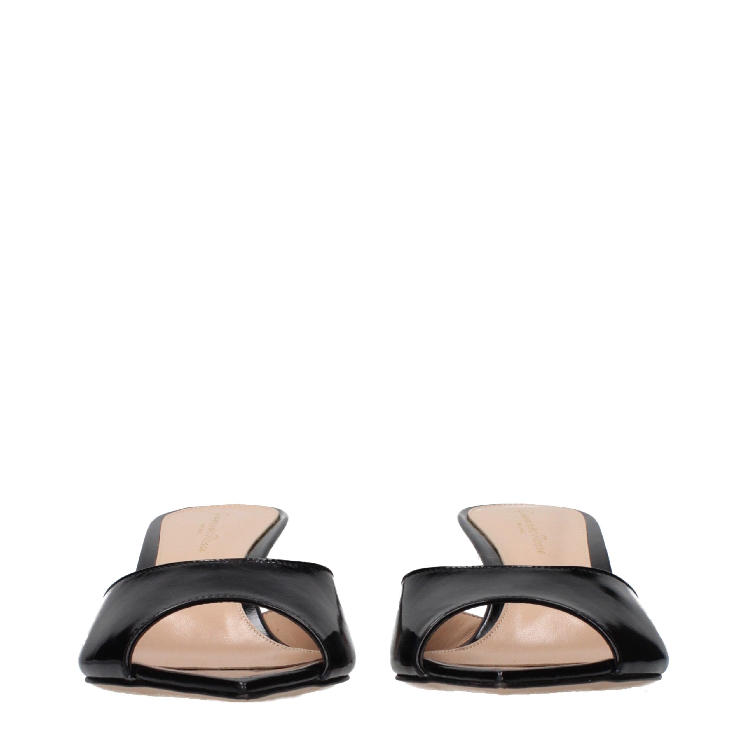 Leather Platform Women's Sandals - Gianvito Rossi - Modalova