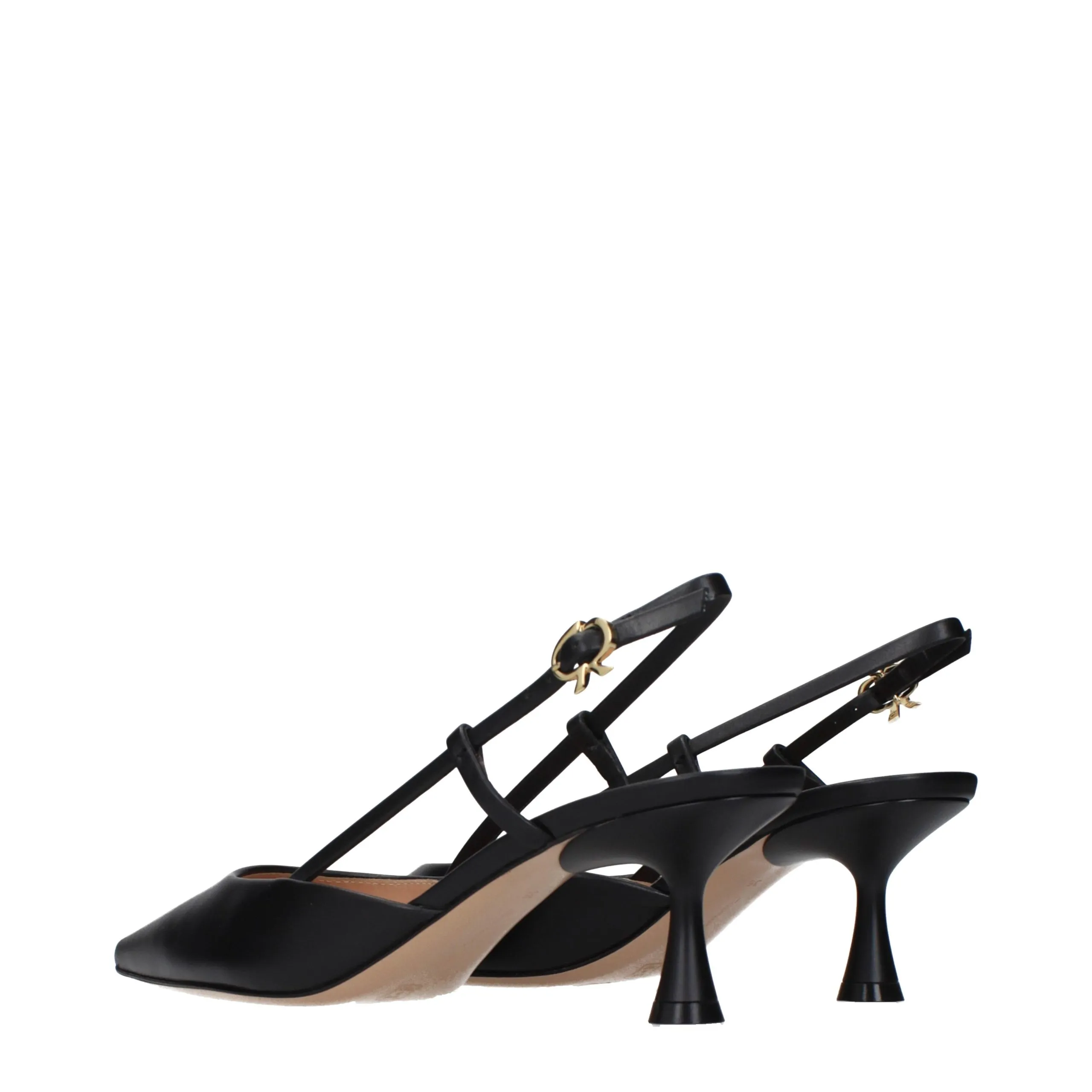 Leather Mid Heel Women's Pumps - Gianvito Rossi - Modalova