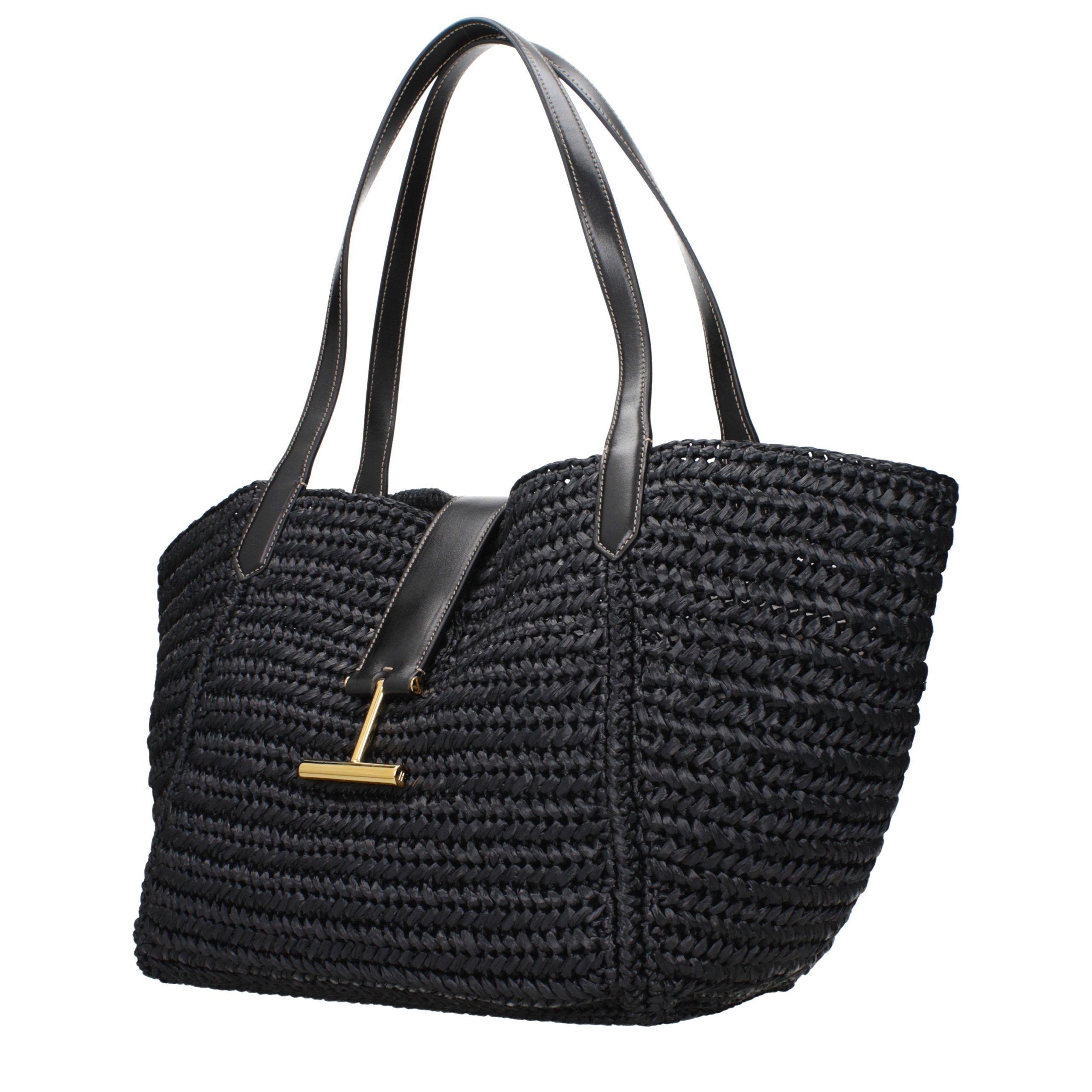 Raffia Shoulder Women's Bag - Tom Ford - Modalova