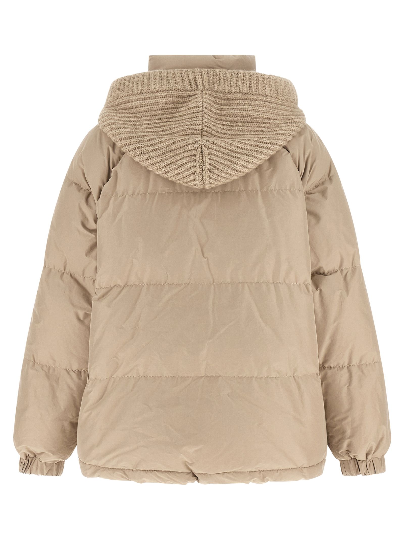 Cotton Full-Length Women's Jacket - Brunello Cucinelli - Modalova